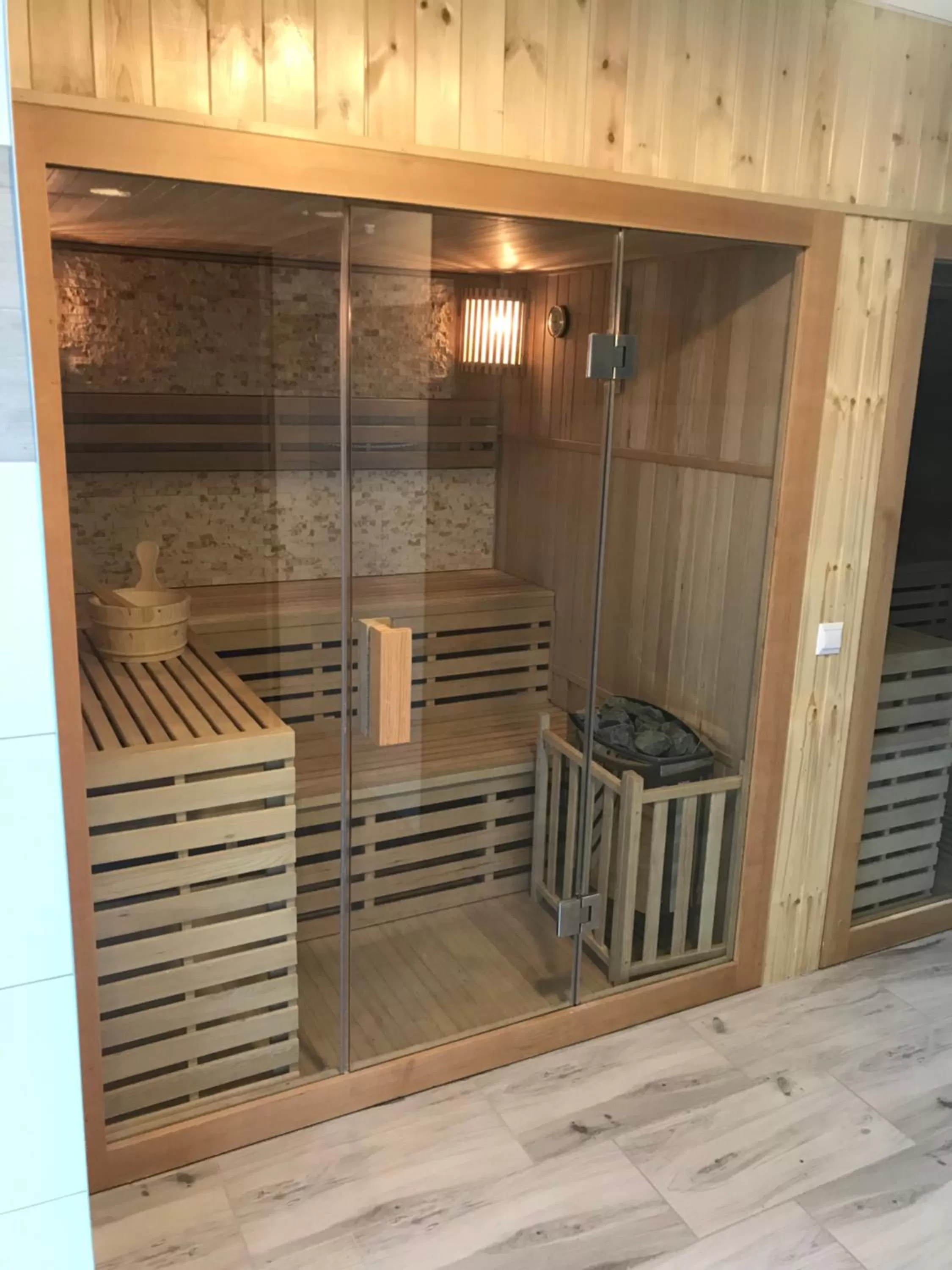 Sauna in dask resort