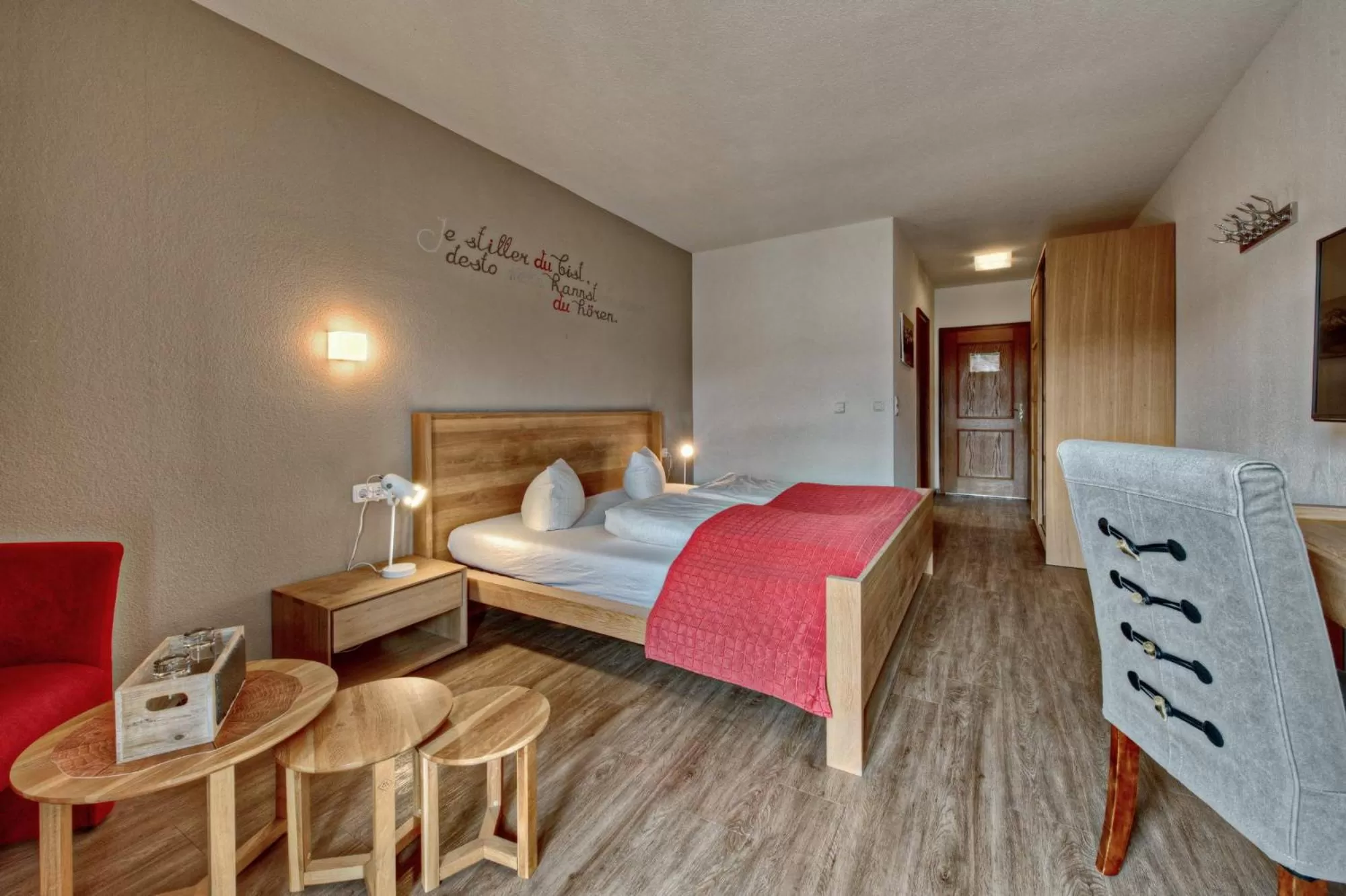 Photo of the whole room, Bed in Allgäuer Panoramahotel