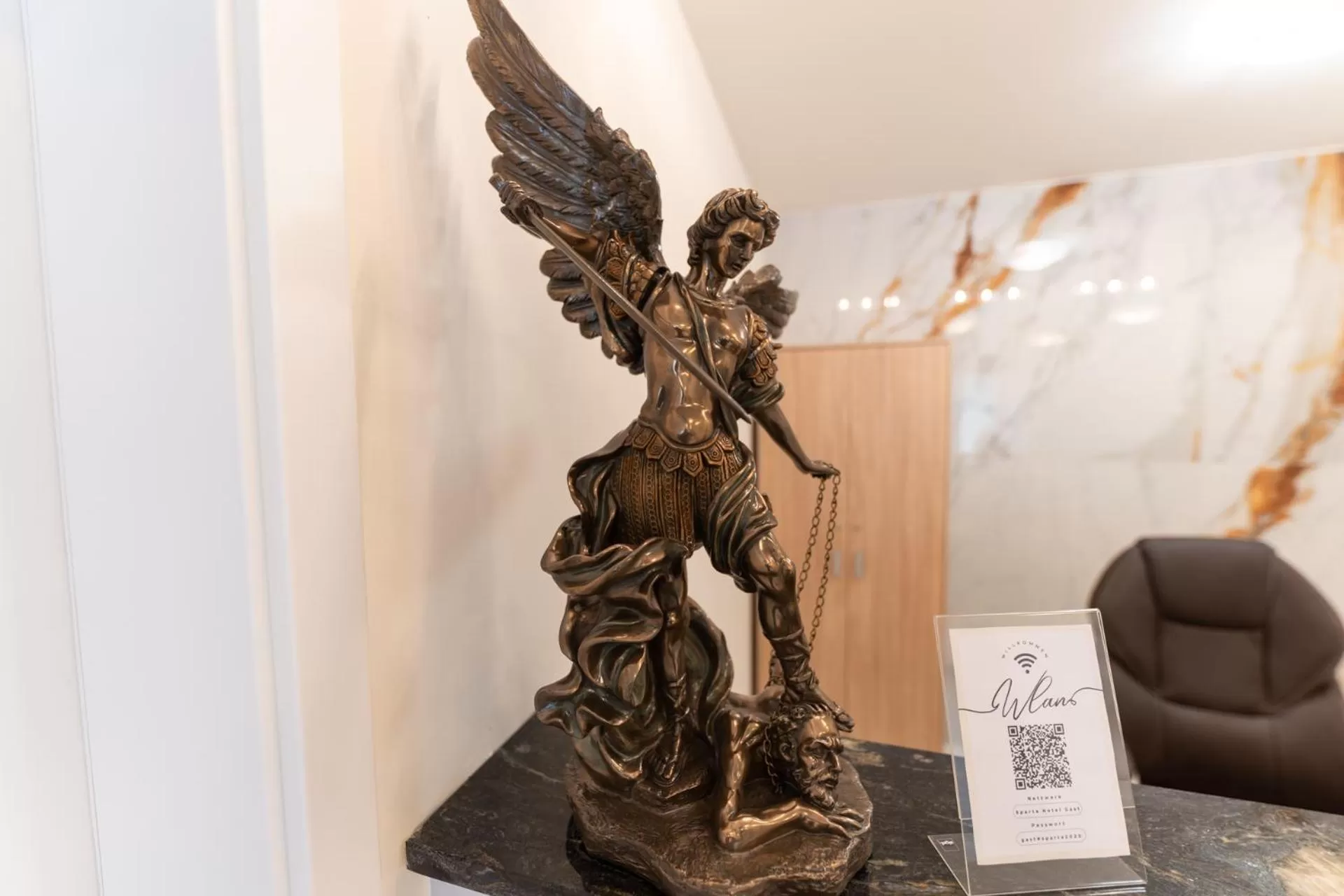 Decorative detail in Hotel & Restaurant Sparta