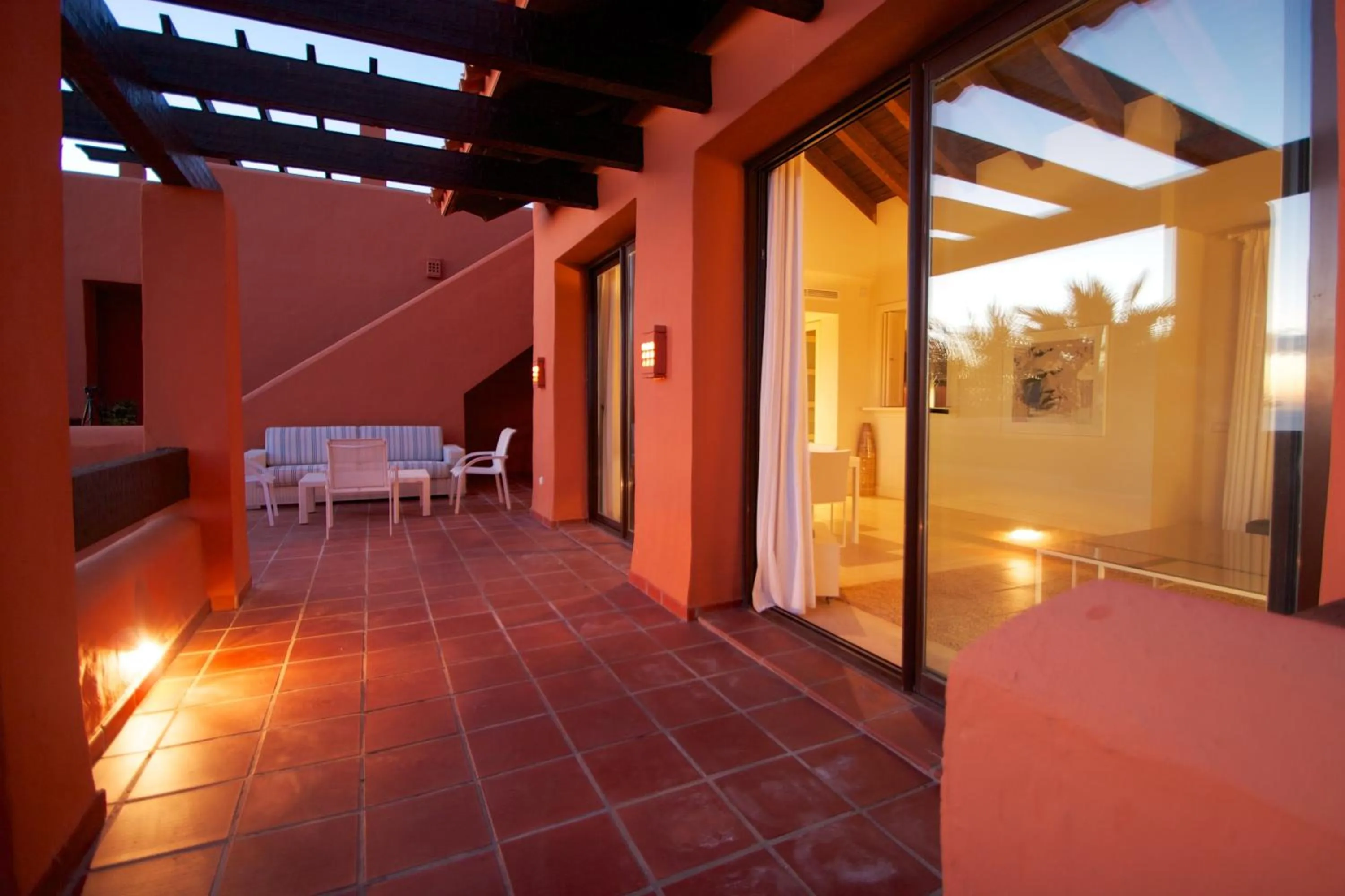 Balcony/Terrace in Aparthotel Novo Resort