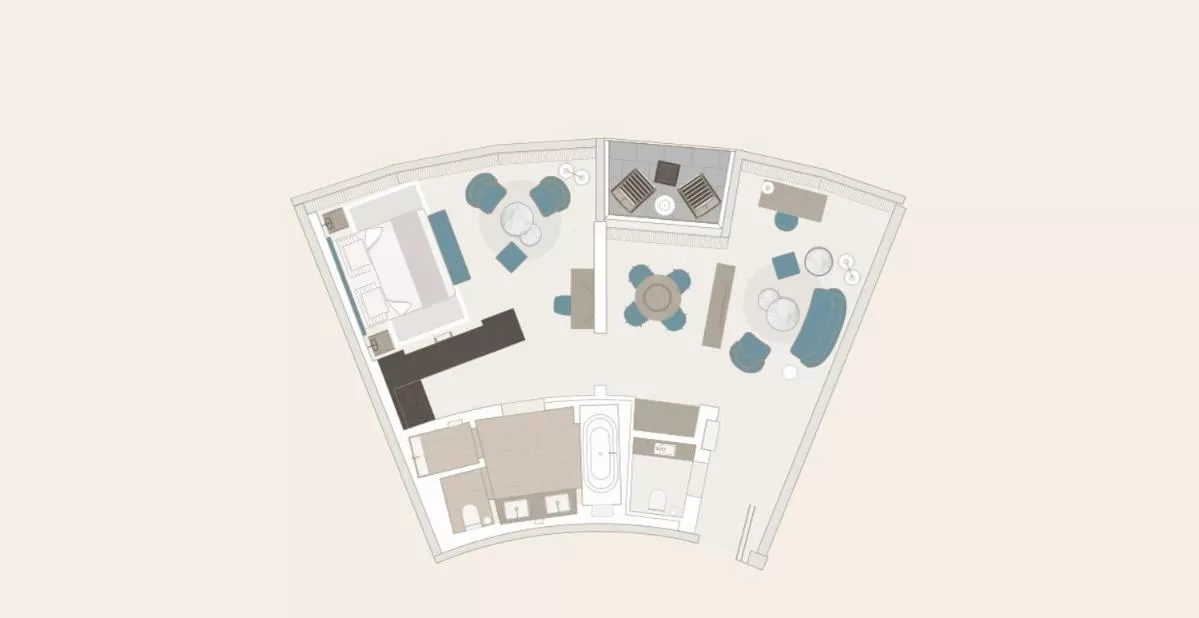 Executive Suite in The Fontenay Hamburg