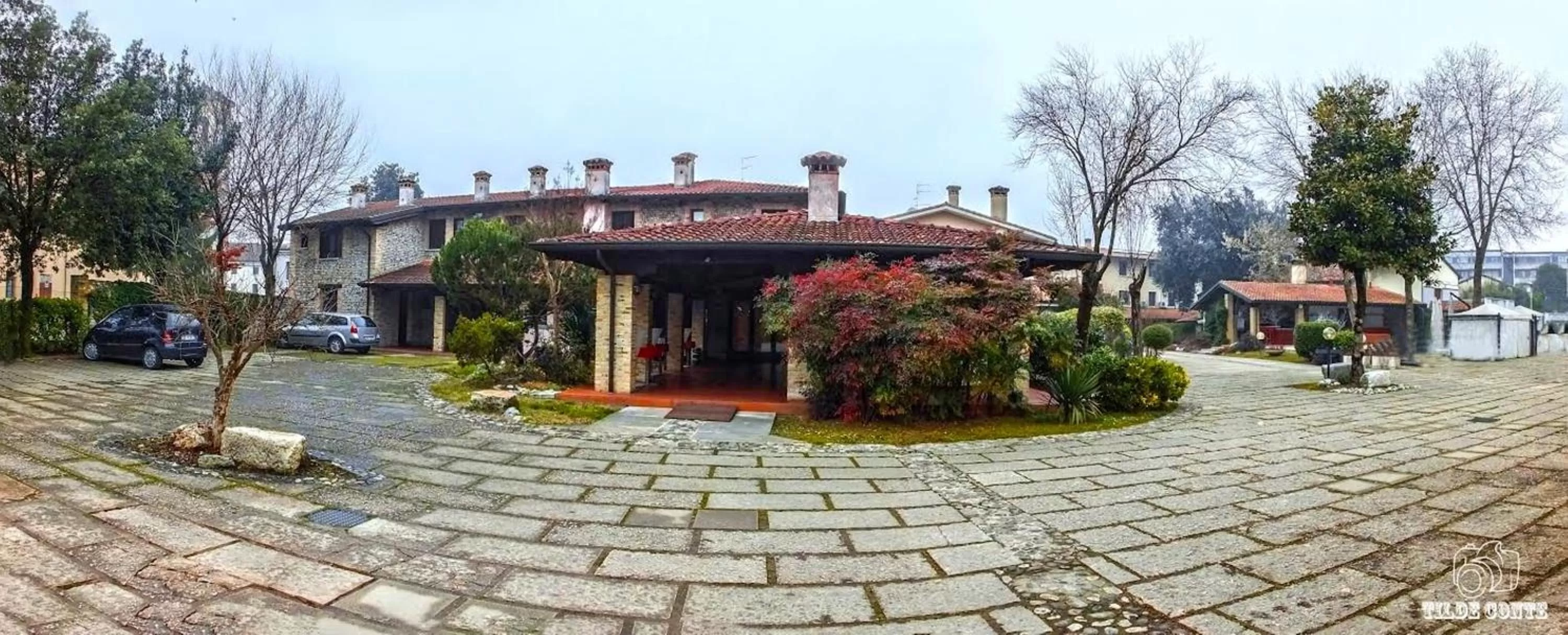 Patio in Hotel Al Posta