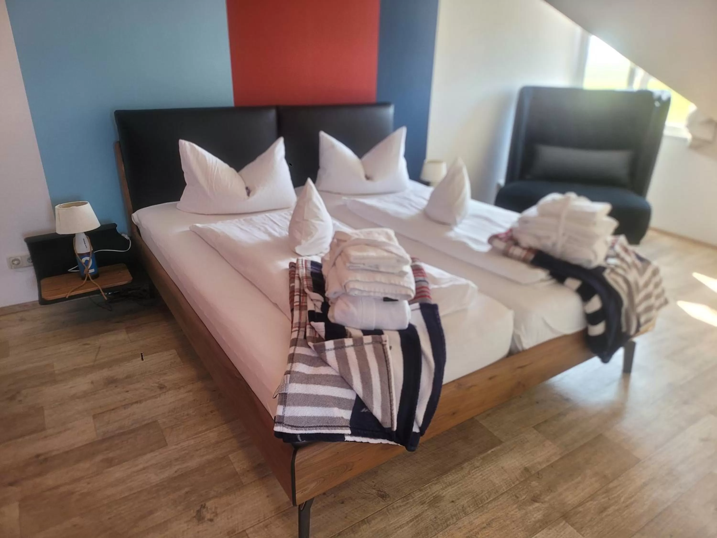 Bedroom, Bed in Hotel Aquarius