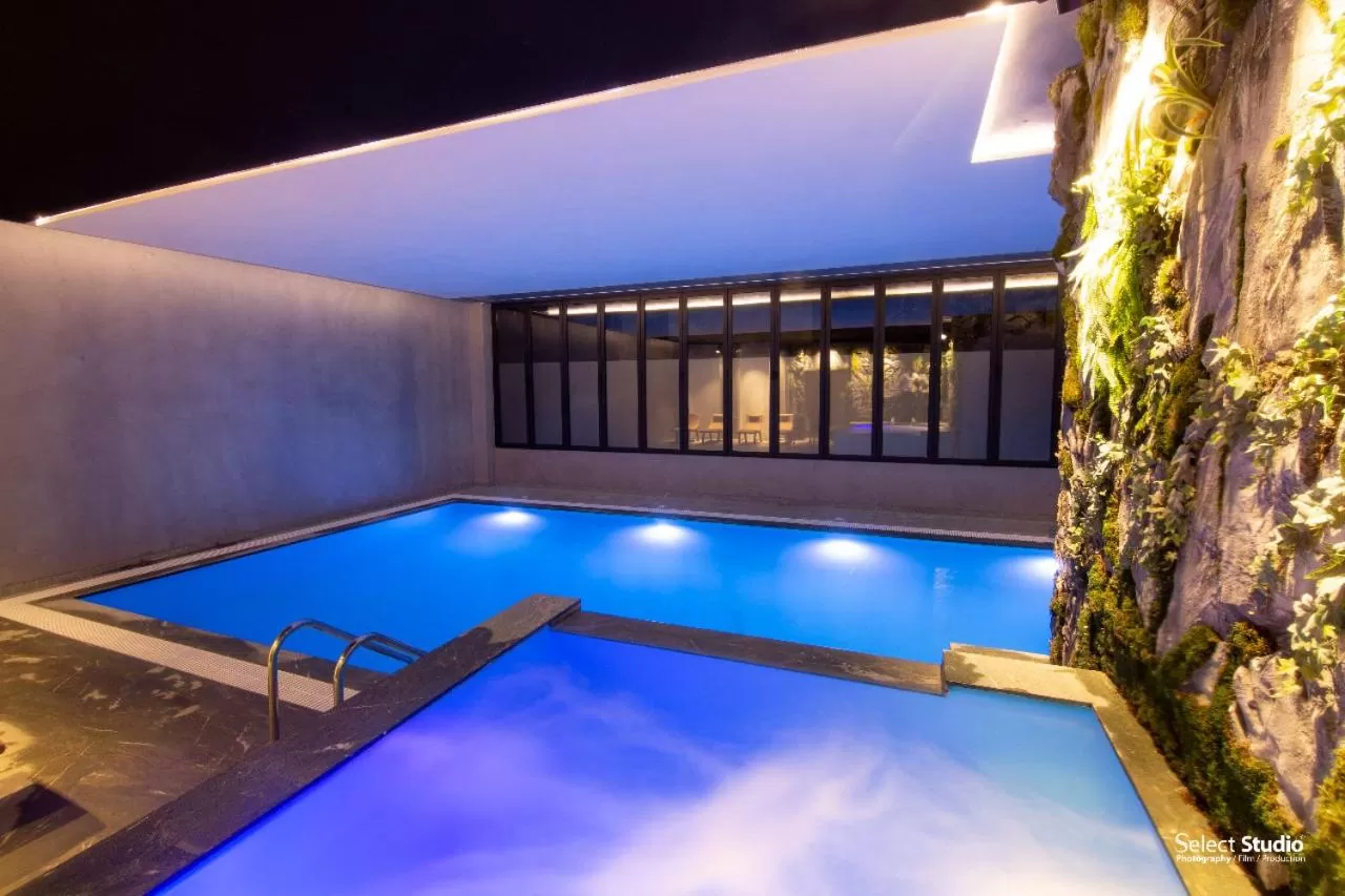 Pool view in Hotel Kocibelli POOL & SPA