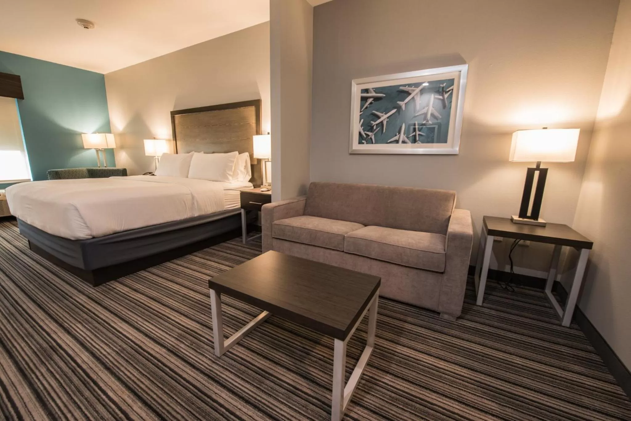 Photo of the whole room, Bed in Holiday Inn Express & Suites Houston - Hobby Airport Area by IHG