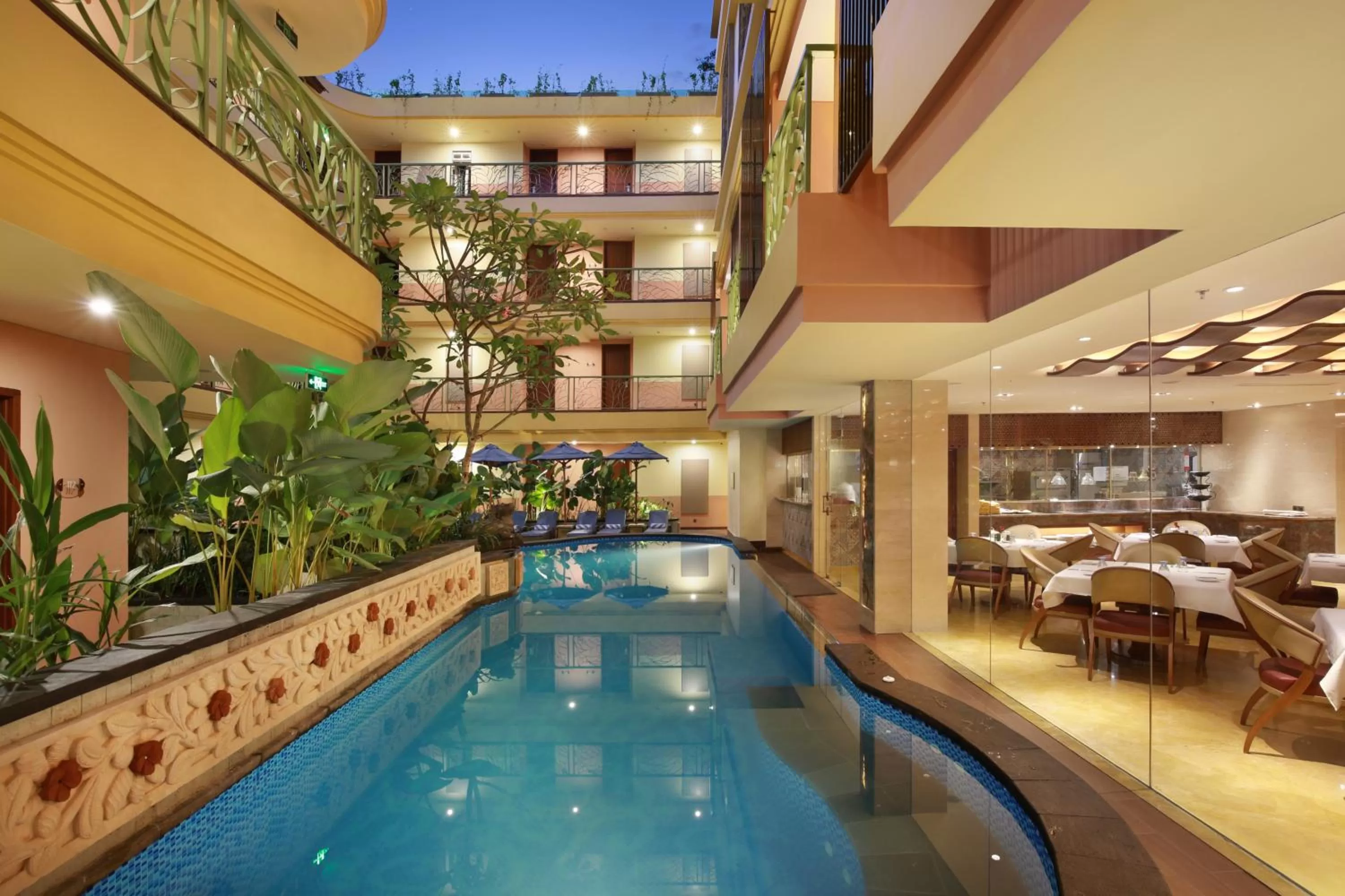 Swimming pool in SenS Hotel and Spa