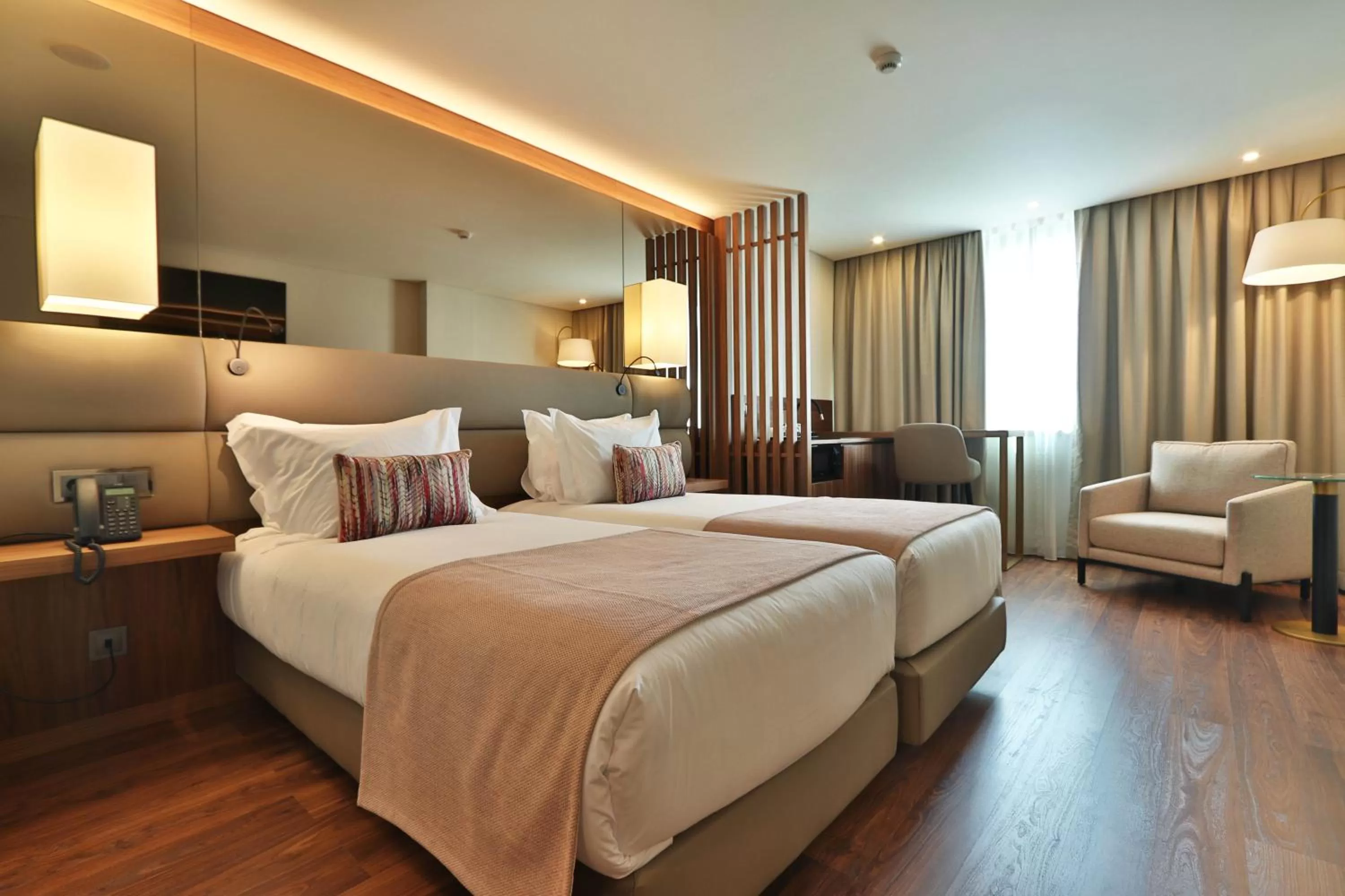 Bed in TURIM Ibéria Hotel