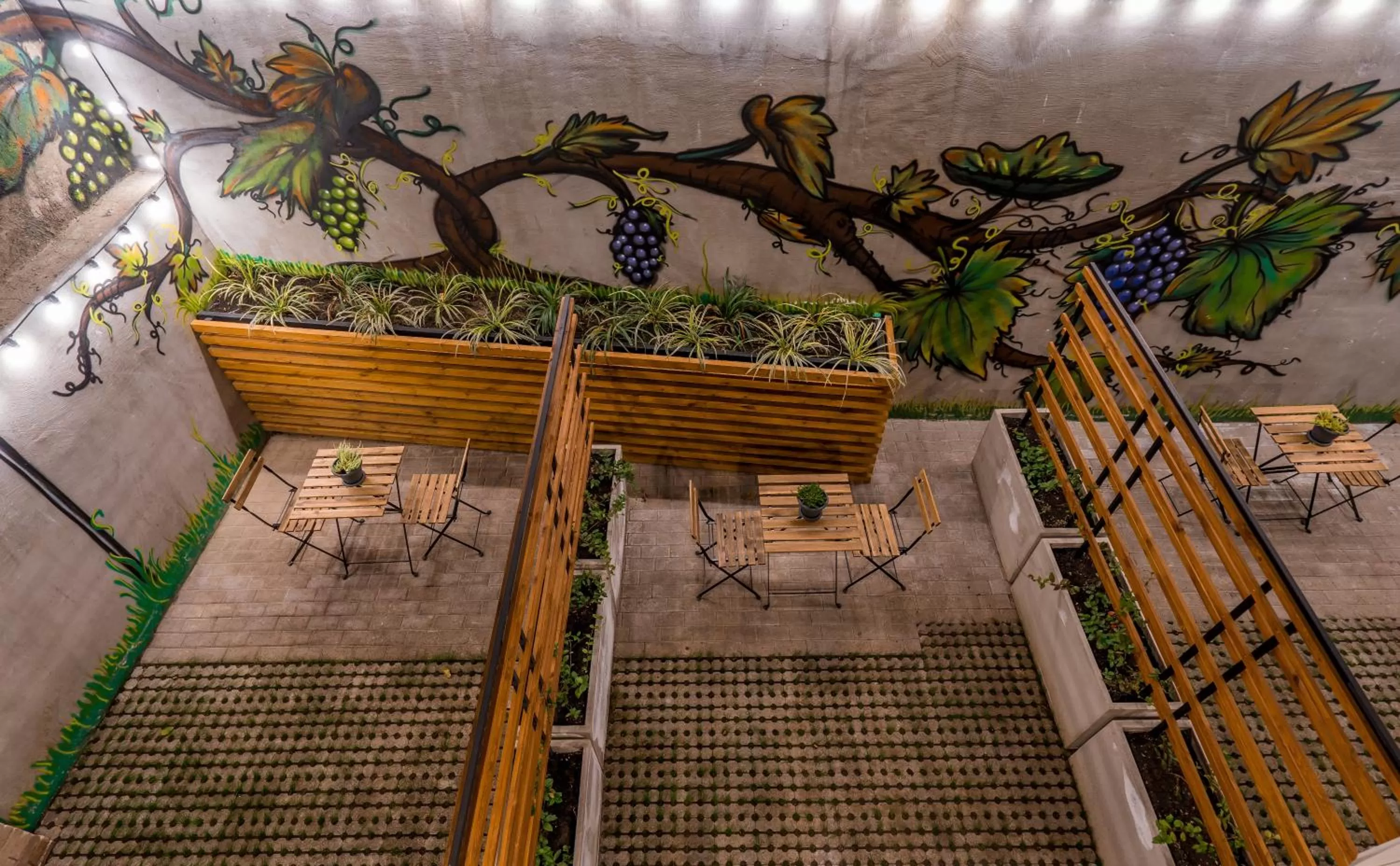 Patio in Tbilisi Story Hotel