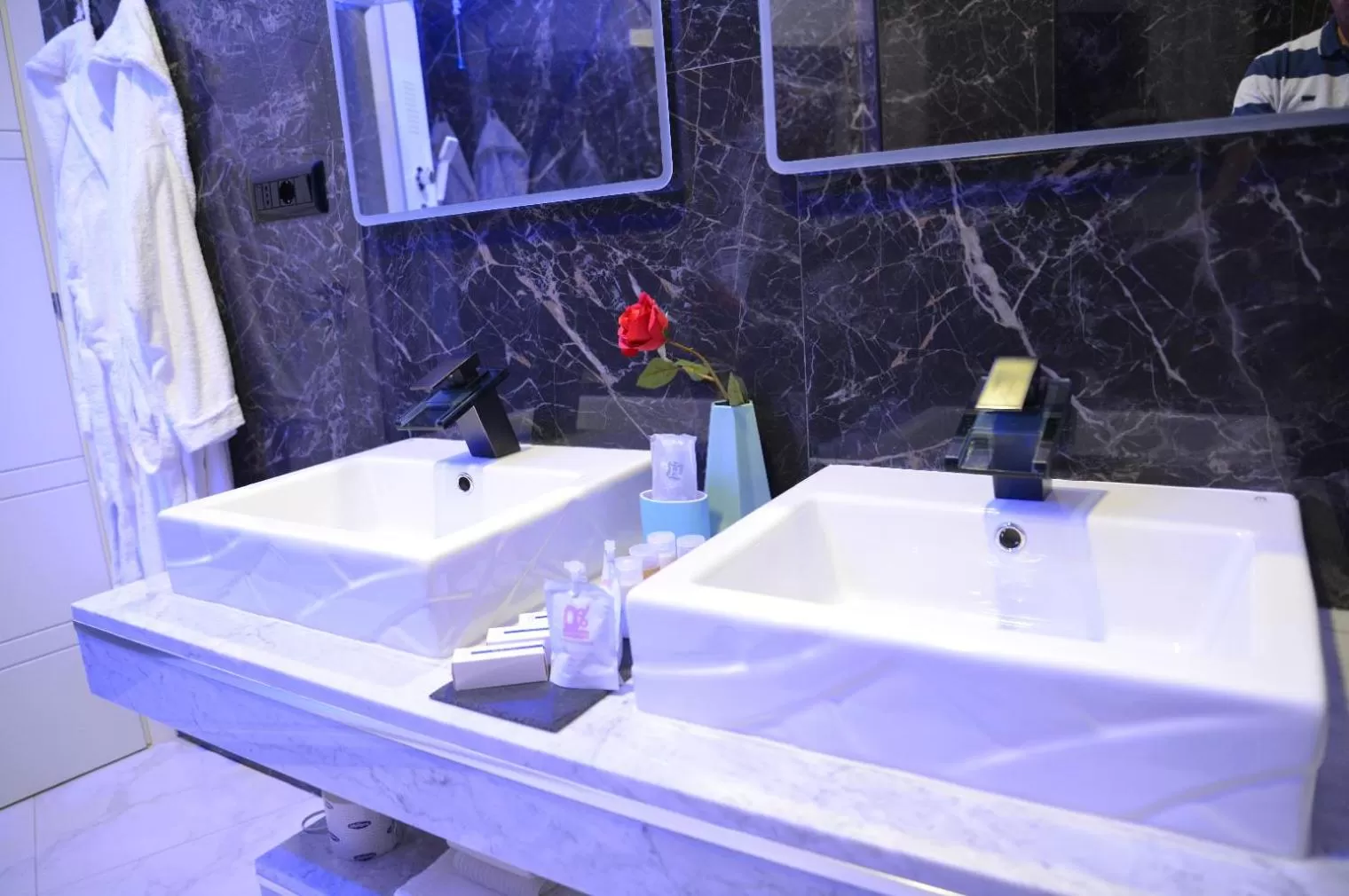 Bathroom in Escape Luxury Suite - CA Domus Collection