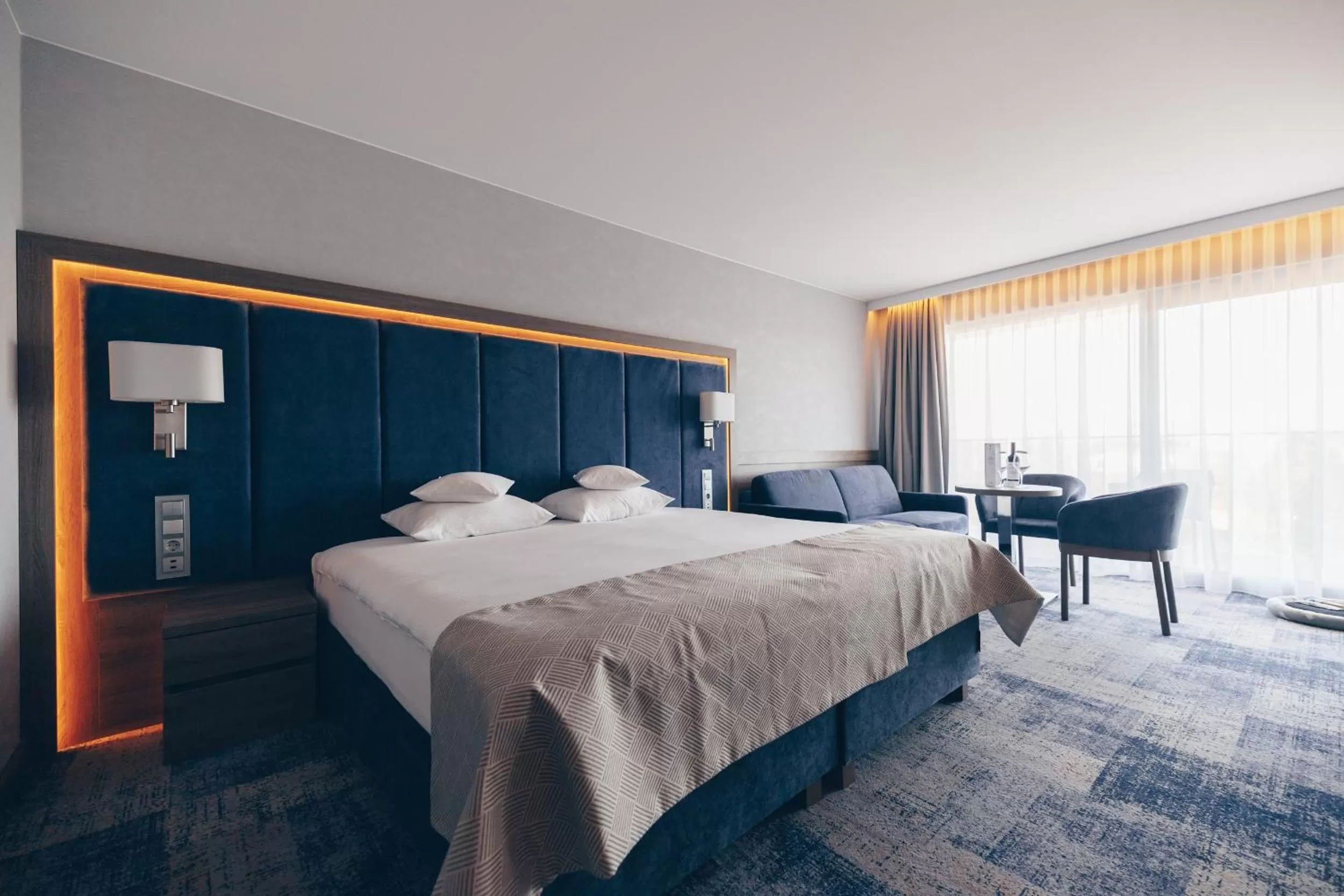 Photo of the whole room, Bed in Hotel Wellness Medical Spa Unitral