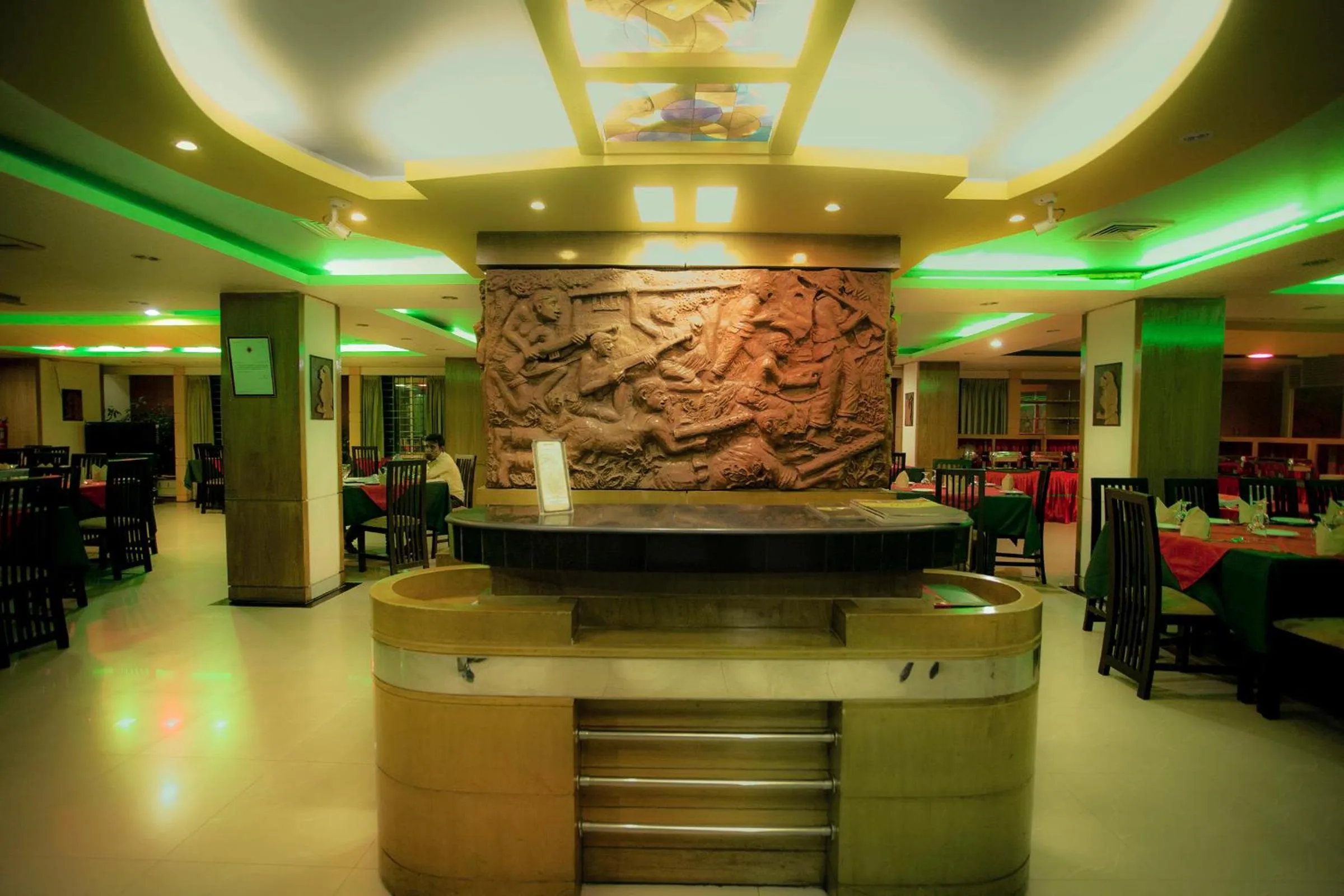 Decorative detail in Hotel 71