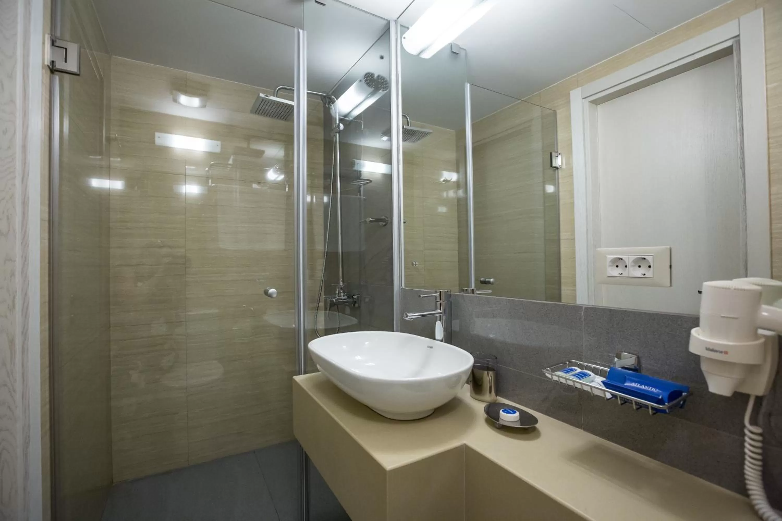 Shower in Atlantic Garden Resort