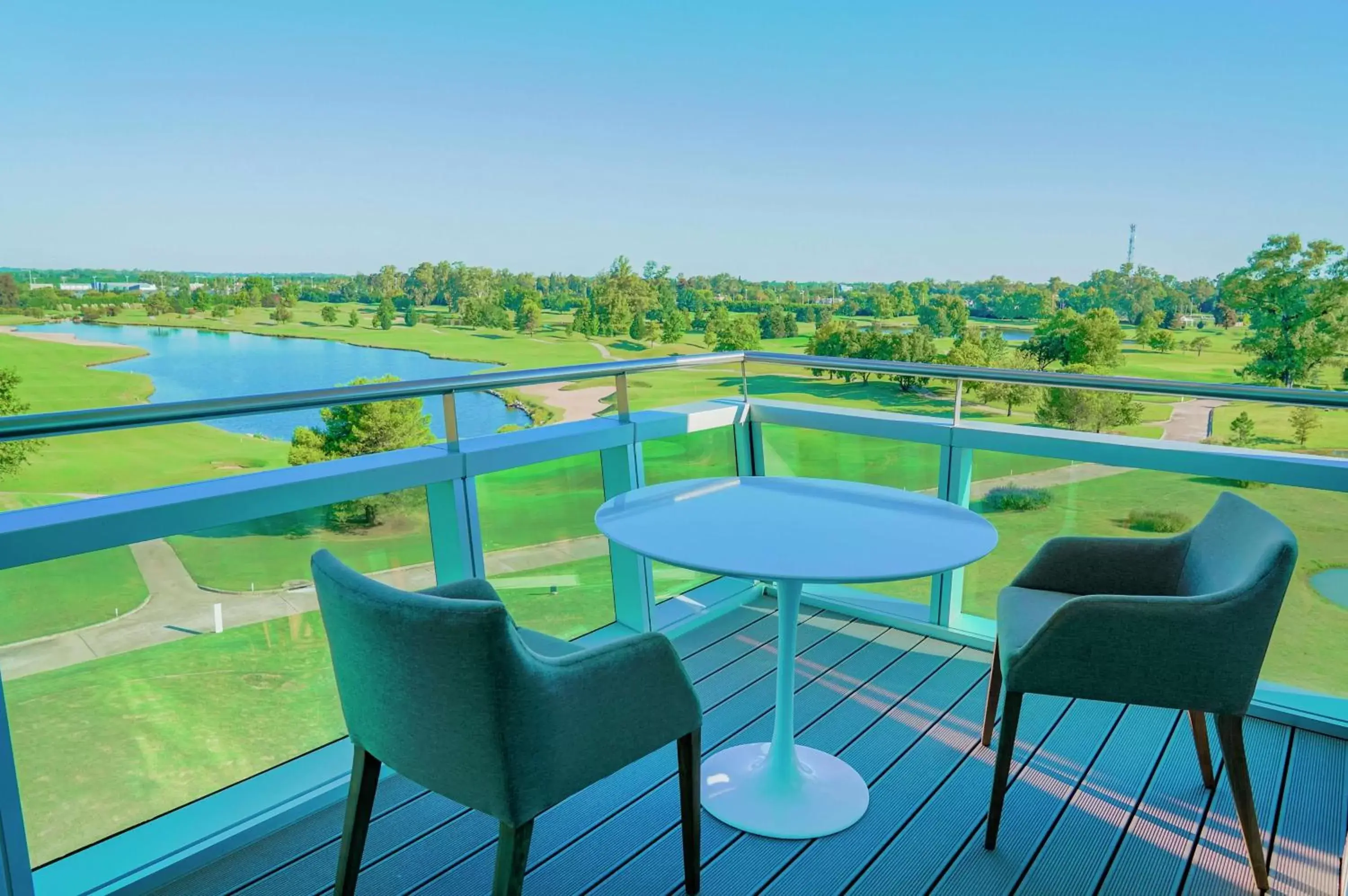 Corner King Suite with Terrace in Hilton Pilar Corner King Suite with Terrace in Hilton Pilar