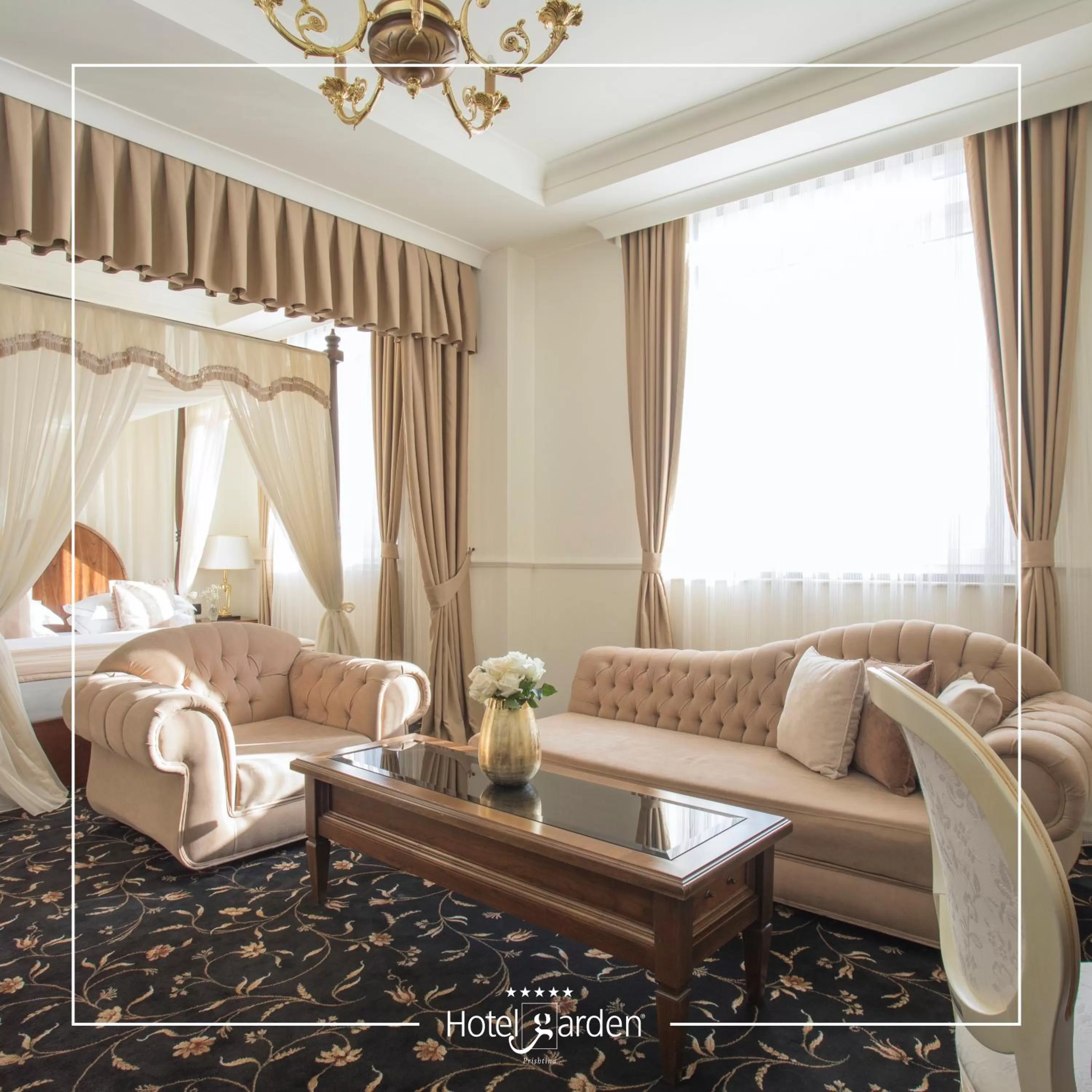 Living room in Hotel Garden