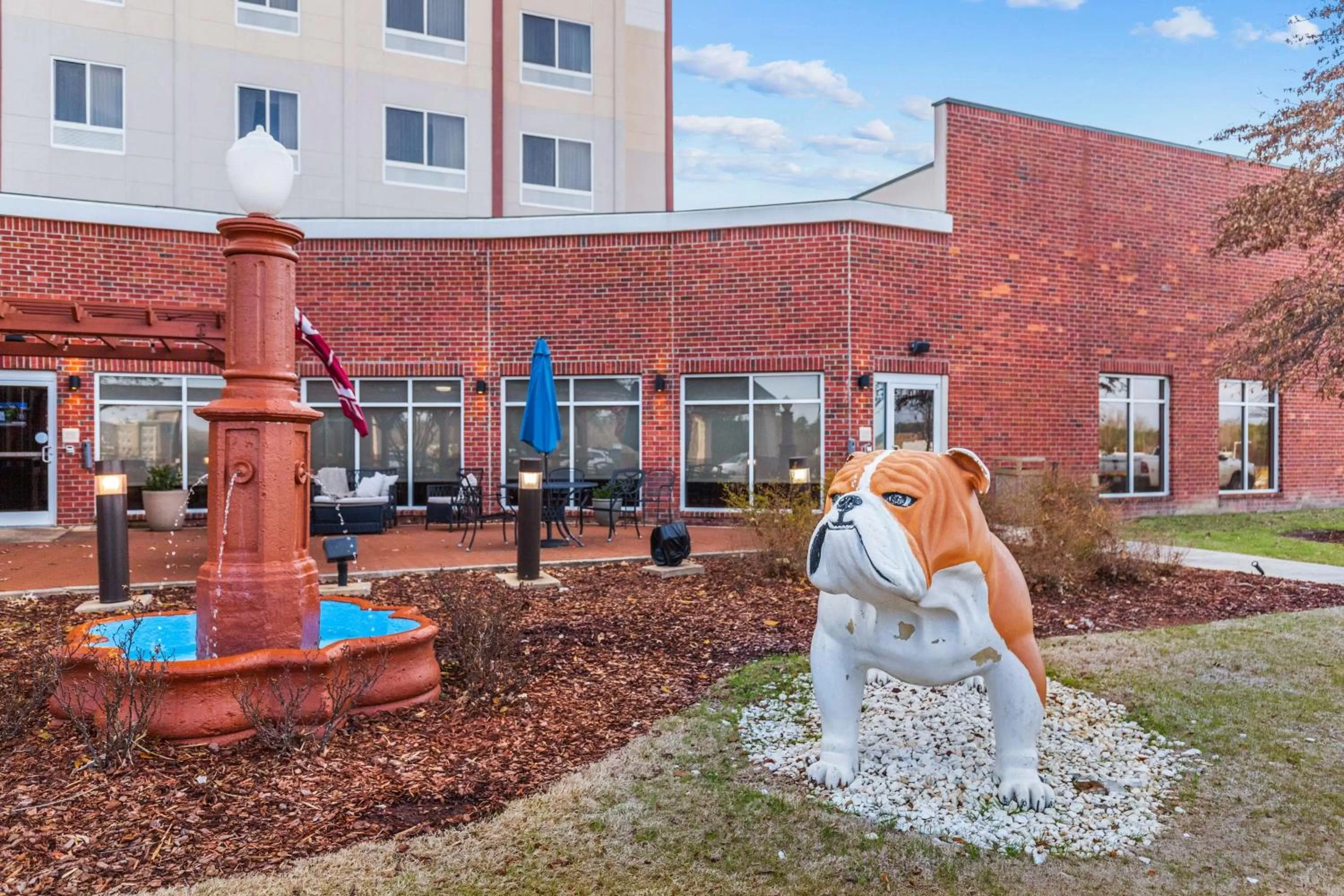 Patio in Hilton Garden Inn Starkville