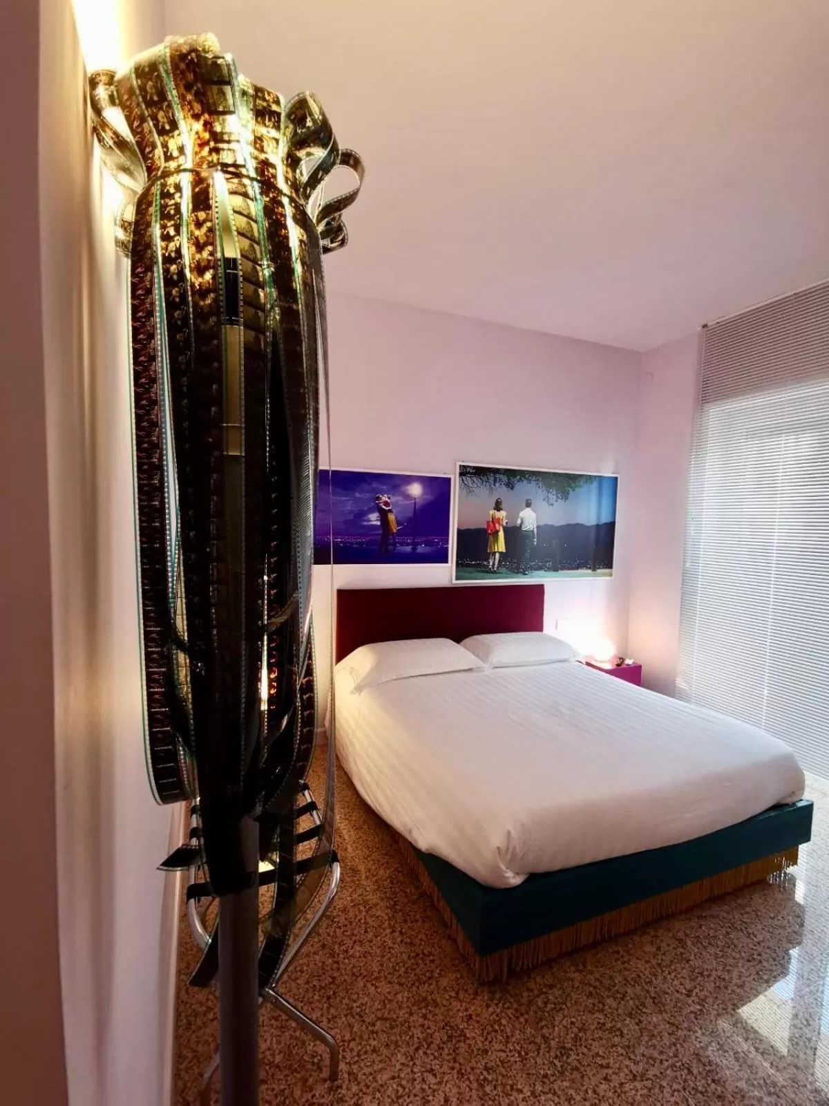 Bed in Red Carpet rooms