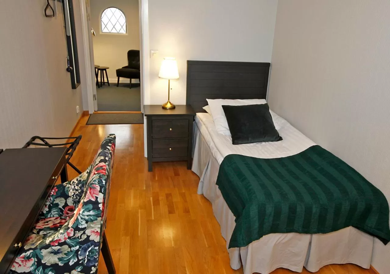 Bedroom, Bed in Rasta Hallandsåsen