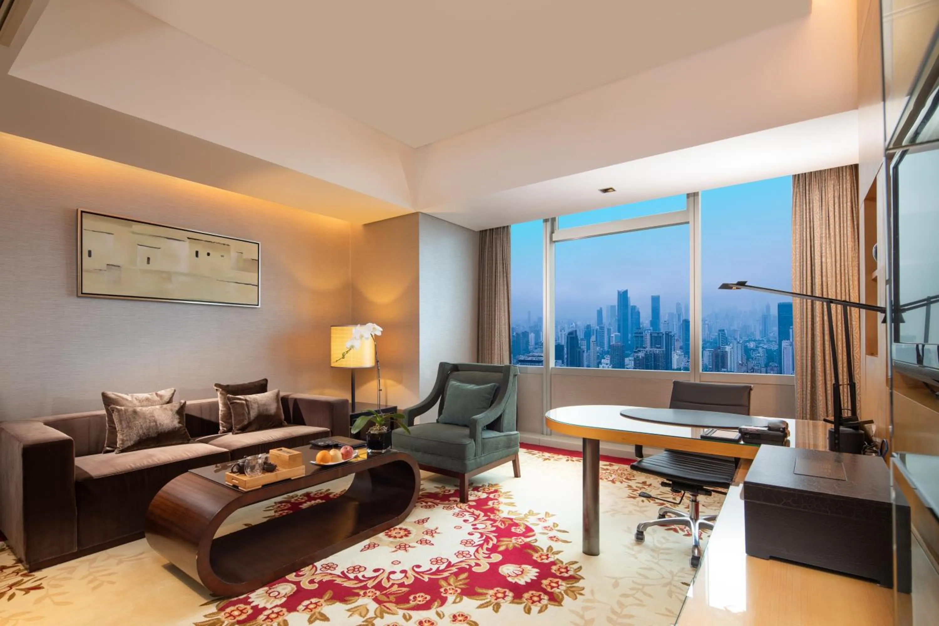 Living room in The Longemont Shanghai