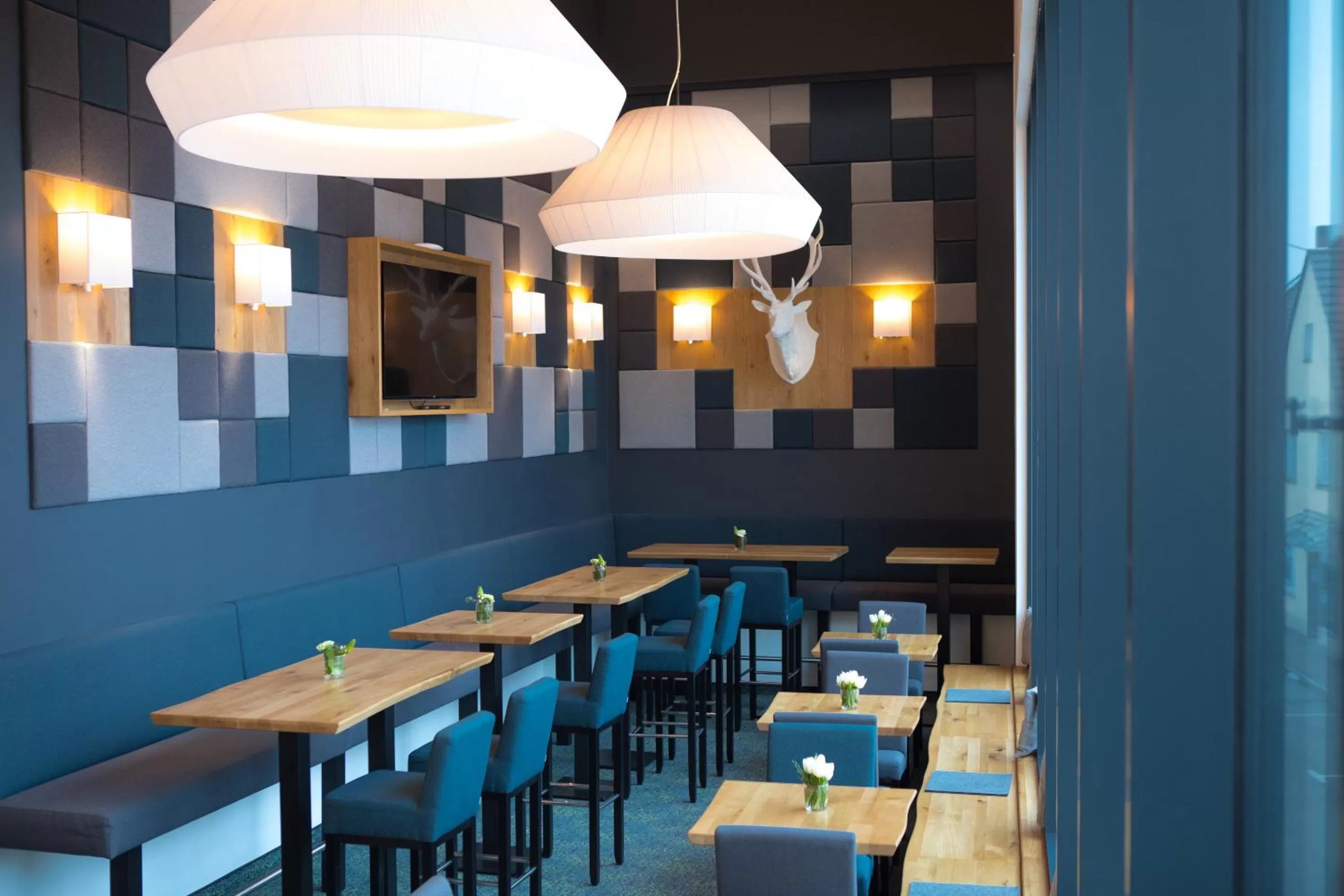 Lobby or reception in Hotel zum Hirsch