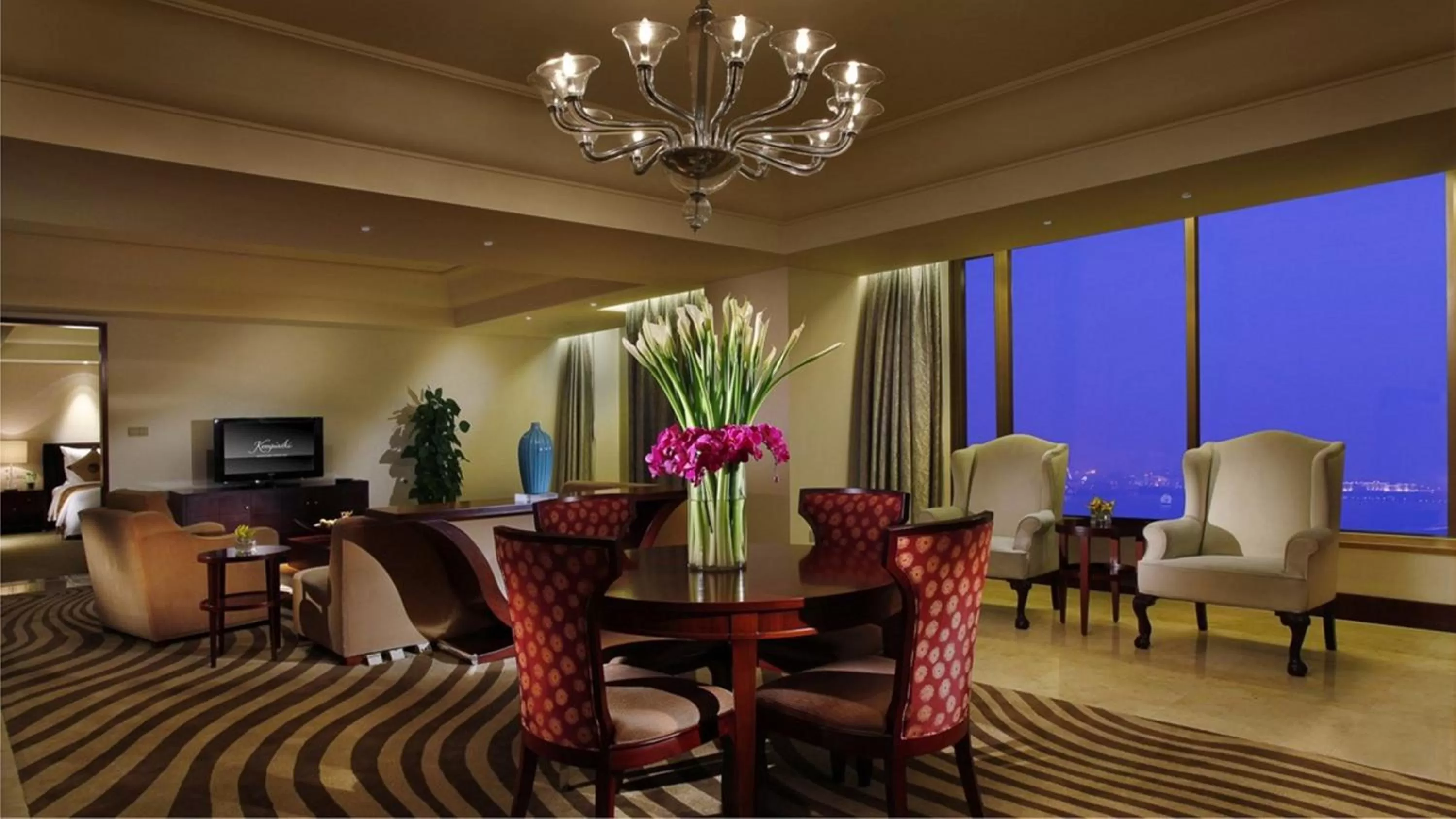 Living room in Kempinski Hotel Suzhou