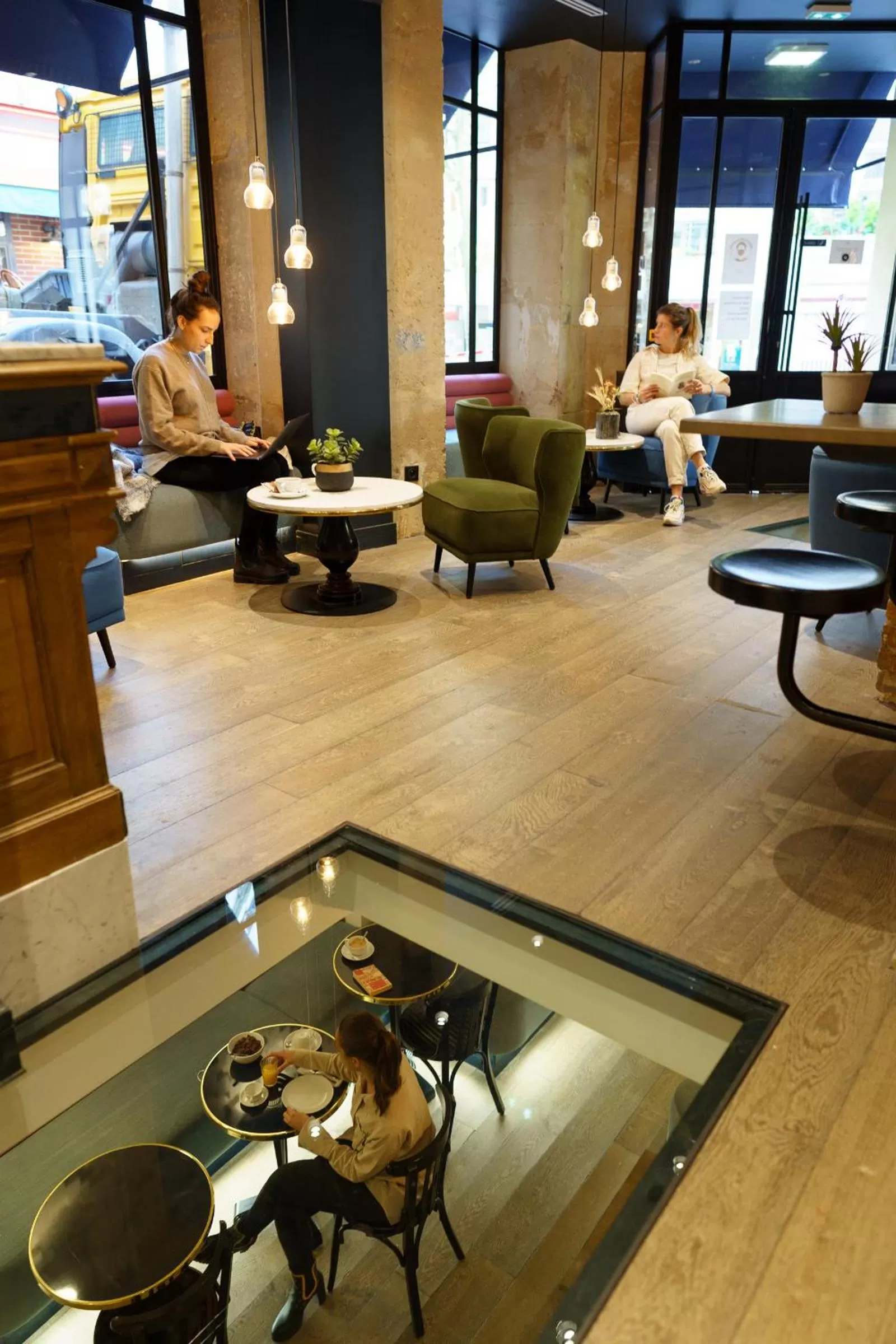 Lobby or reception in Hotel Bridget