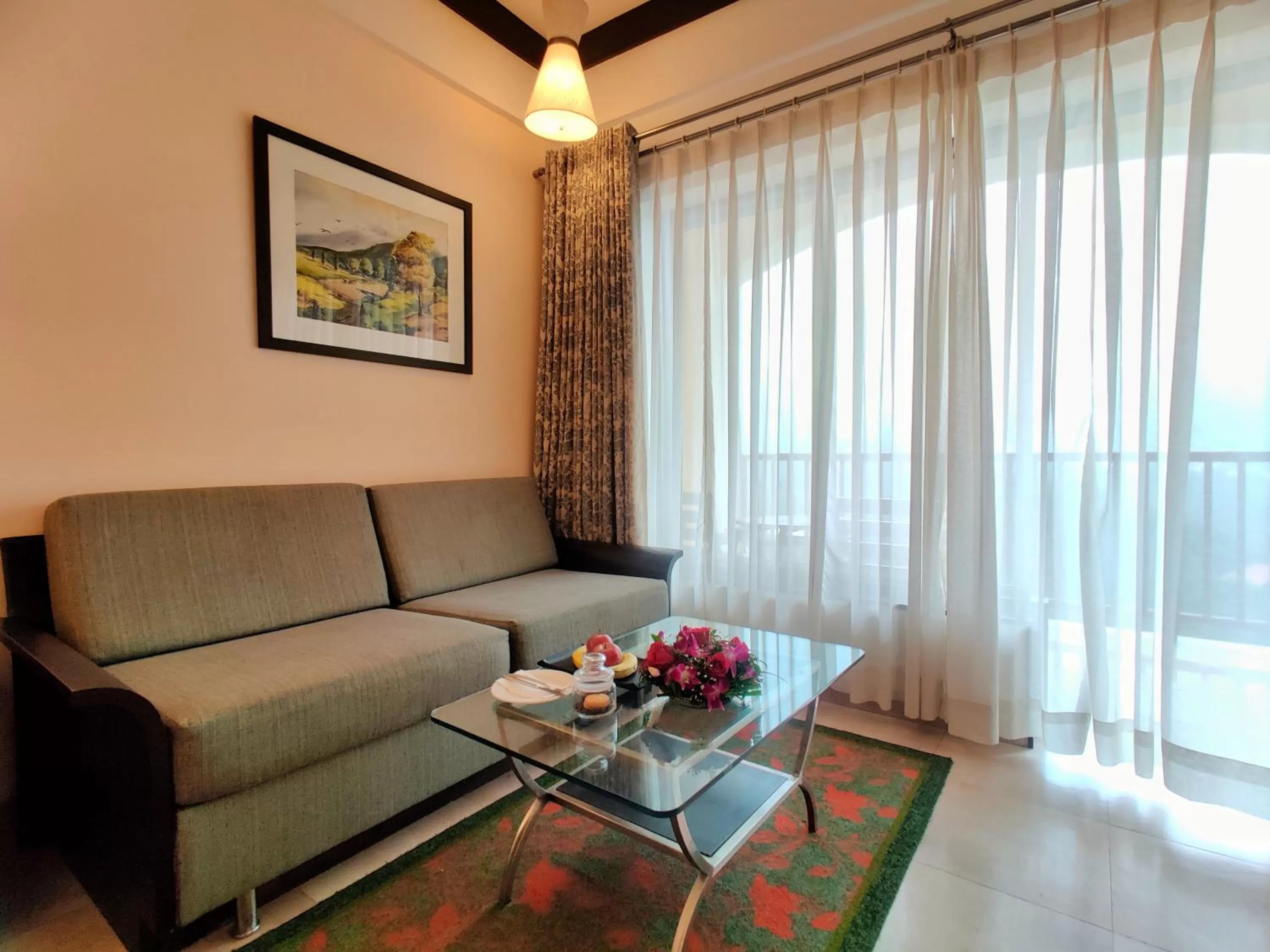 Seating area in Fariyas Resort Lonavala