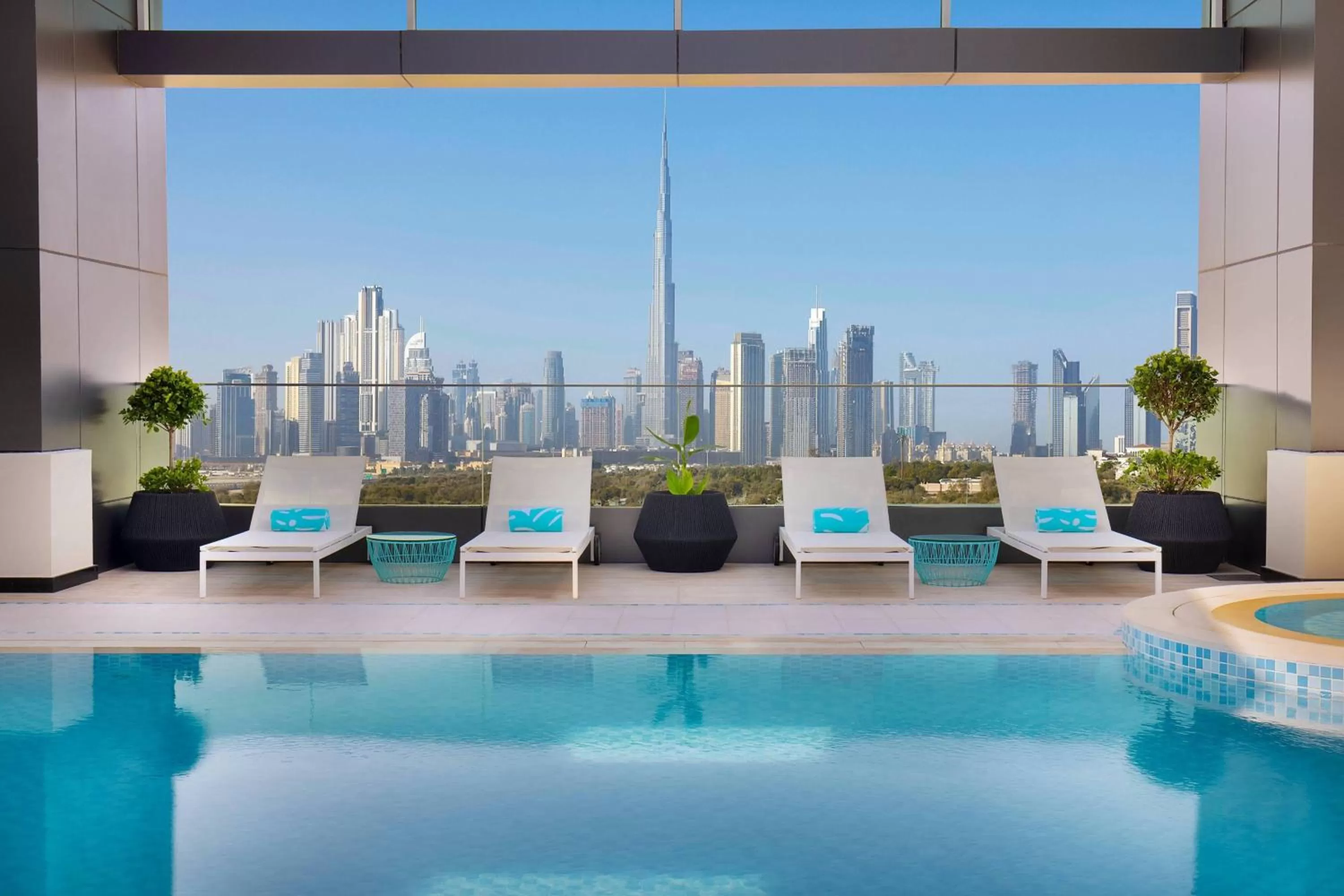 Swimming Pool in Residence Inn by Marriott Al Jaddaf