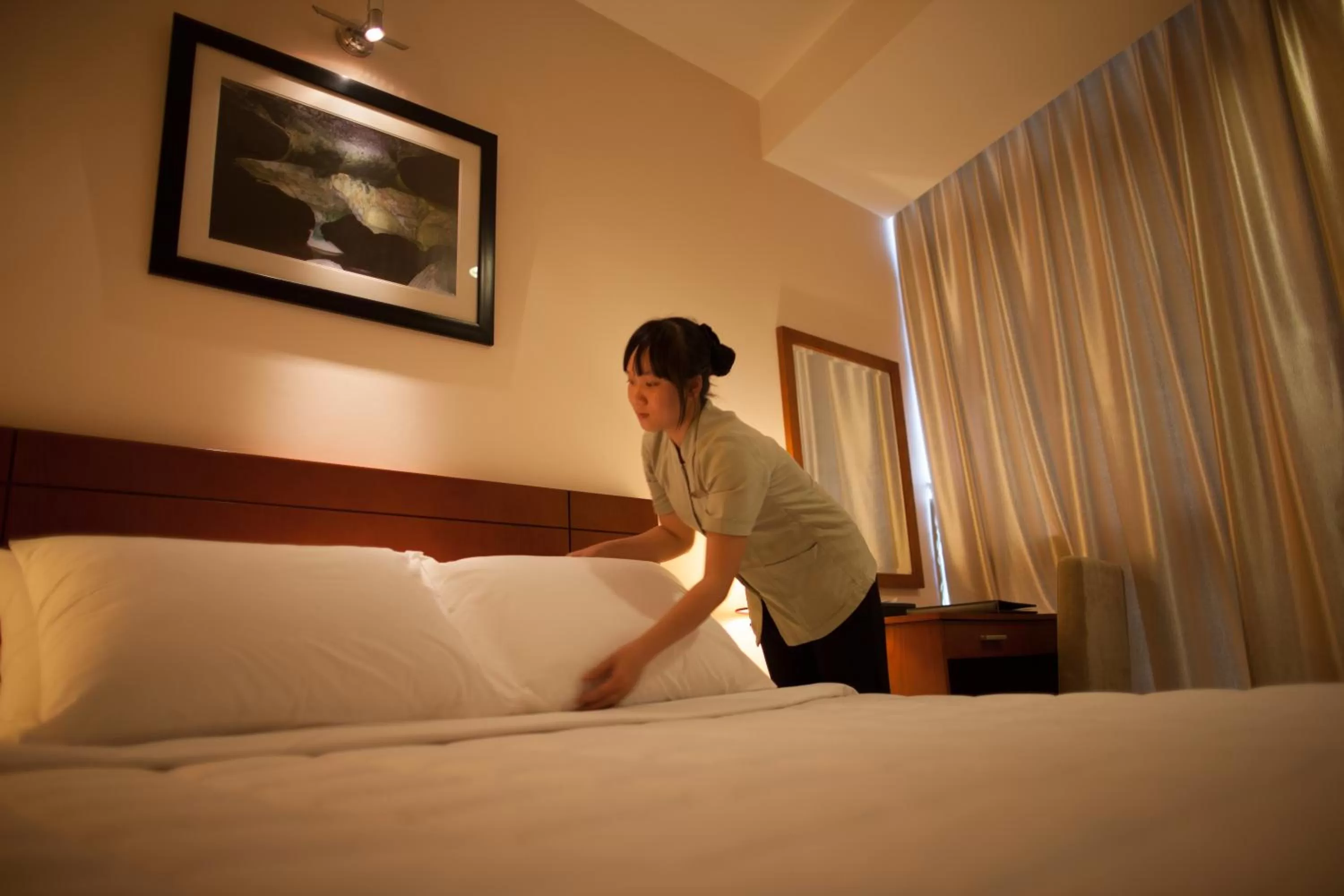 Bedroom in River Hotel