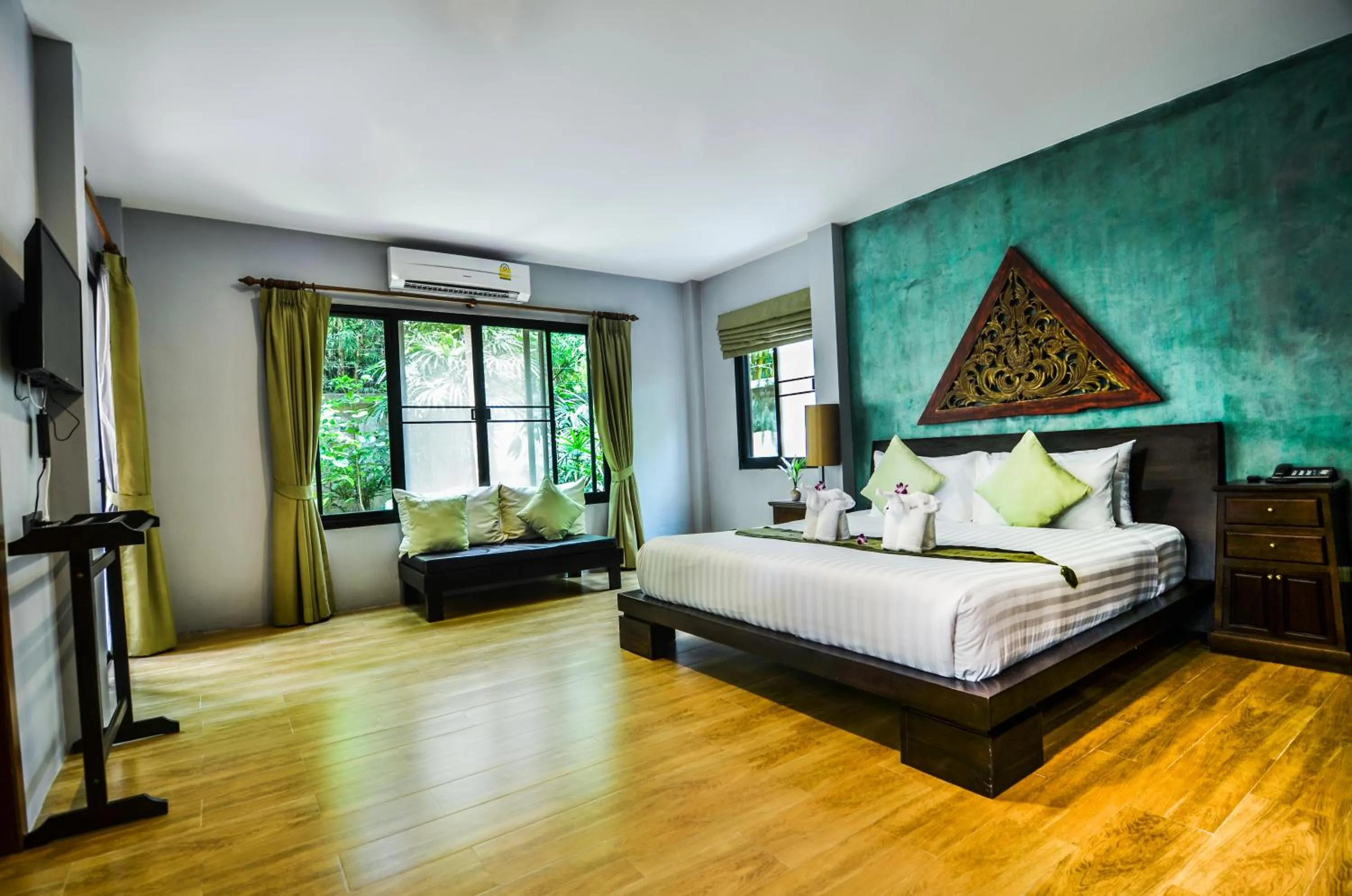 Photo of the whole room, Bed in Cocoville Phuket - SHA Plus