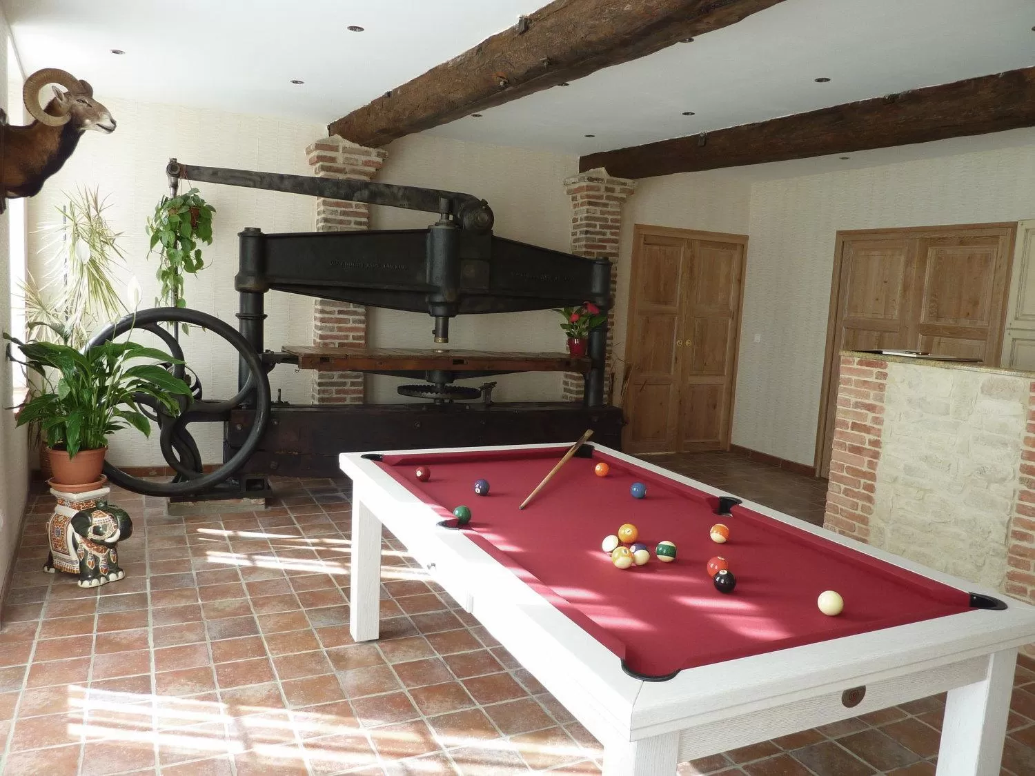 Billiard in Domaine De La Tannerie chambres d'hôtes et appartements