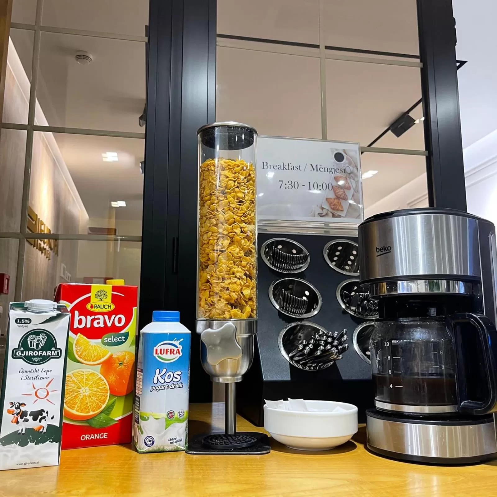 Food and drinks in Hotel Europa