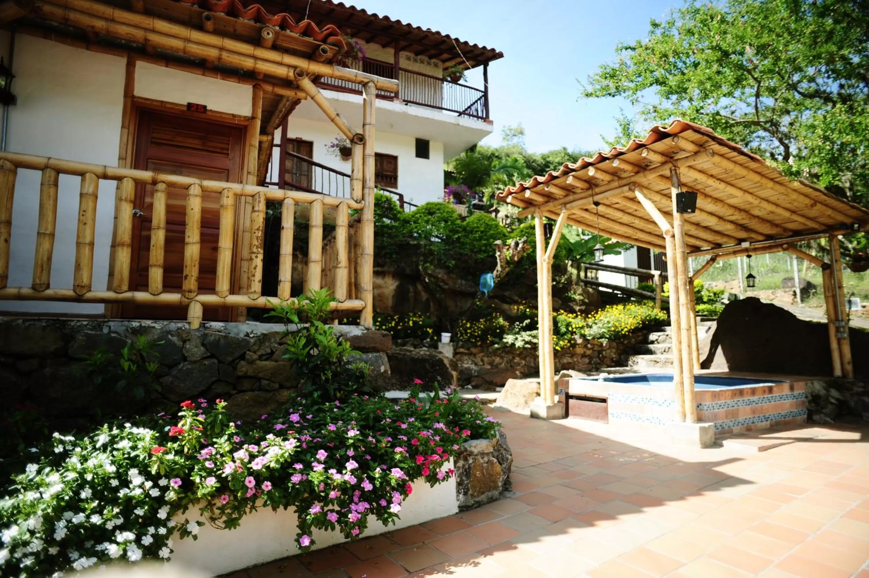 Garden in Hotel Terrazas de la Candelaria
