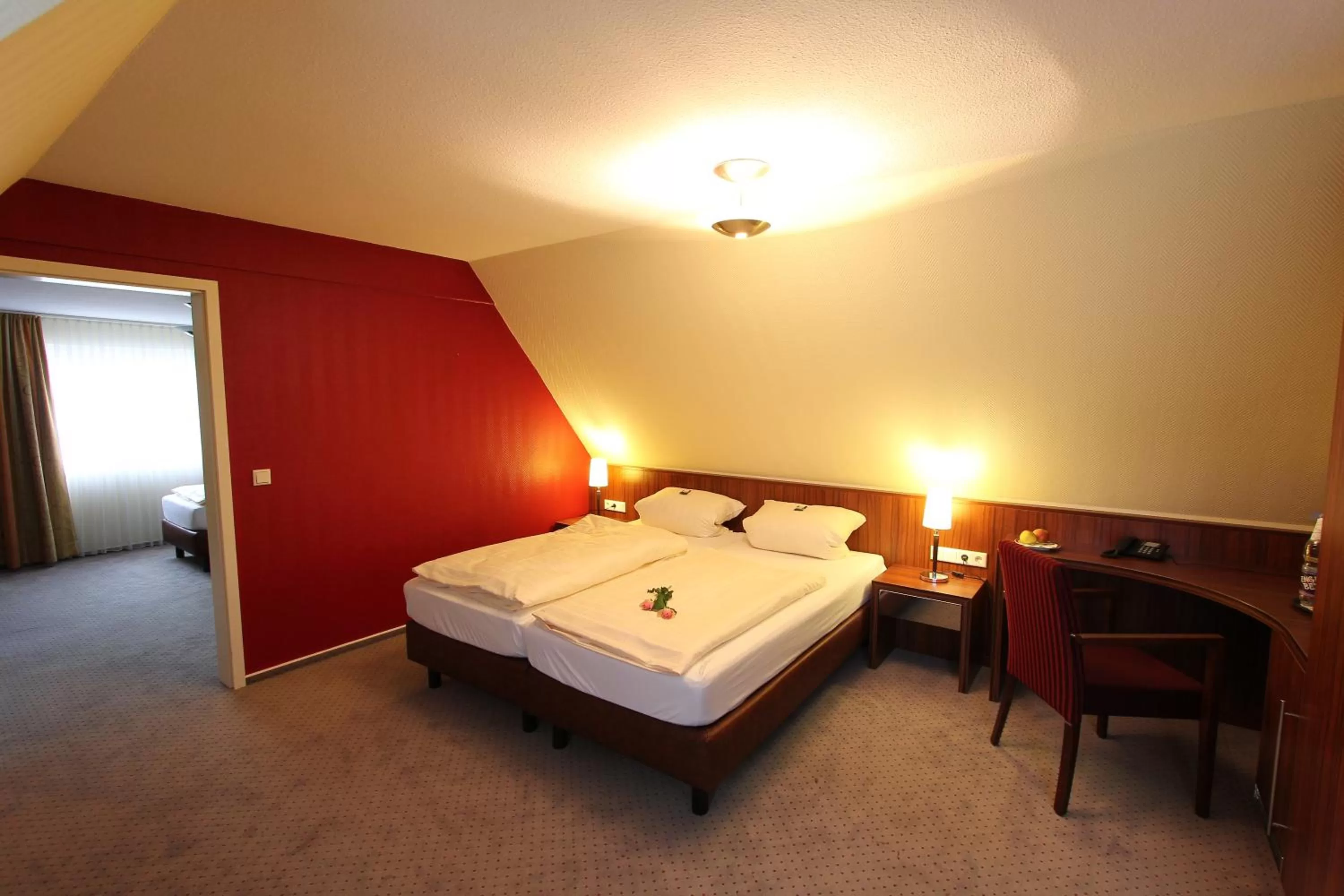 Photo of the whole room, Bed in Akzent Hotel Jonathan