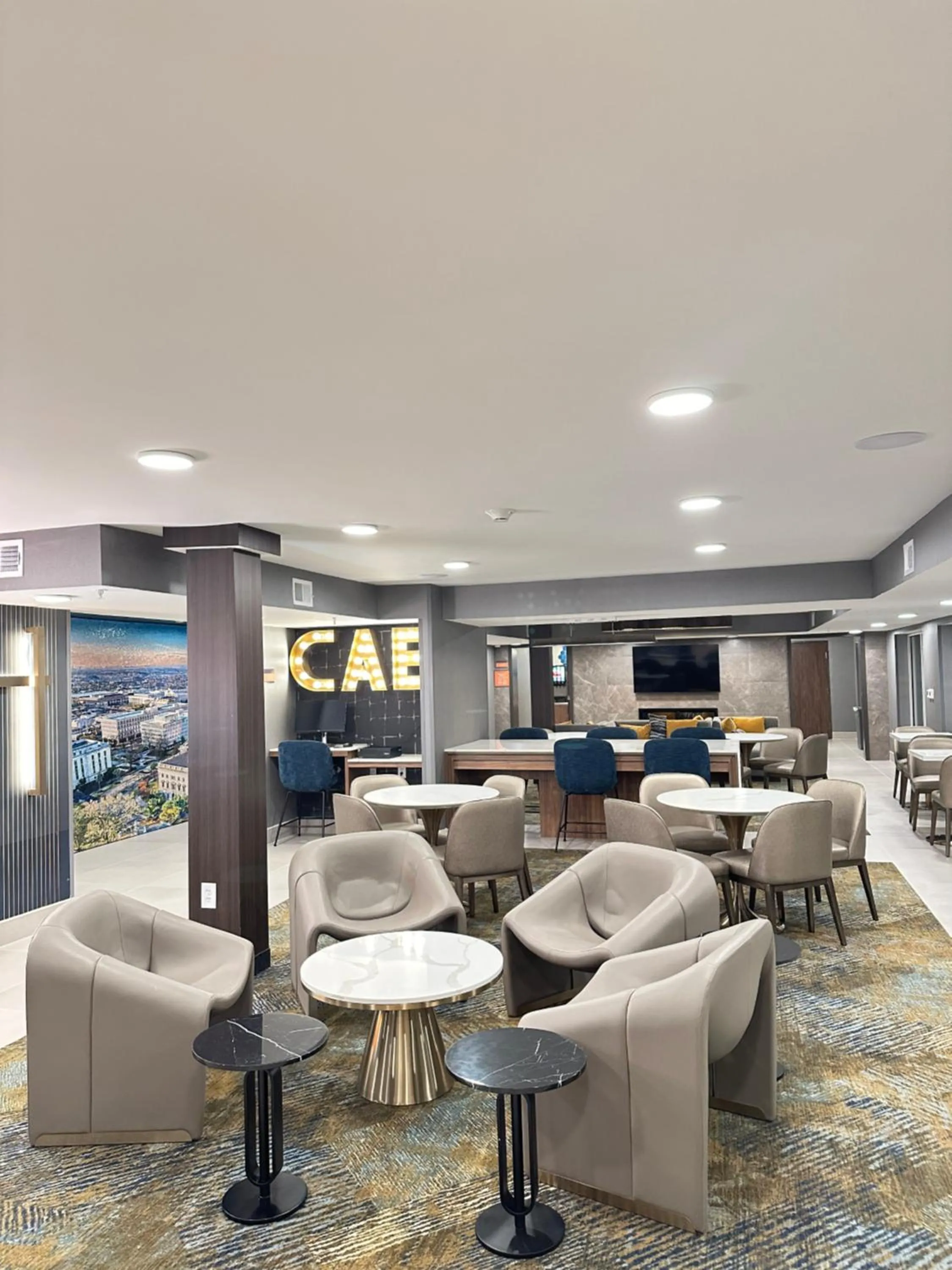 Lobby or reception in La Quinta Inn by Wyndham Columbia NE Fort Jackson