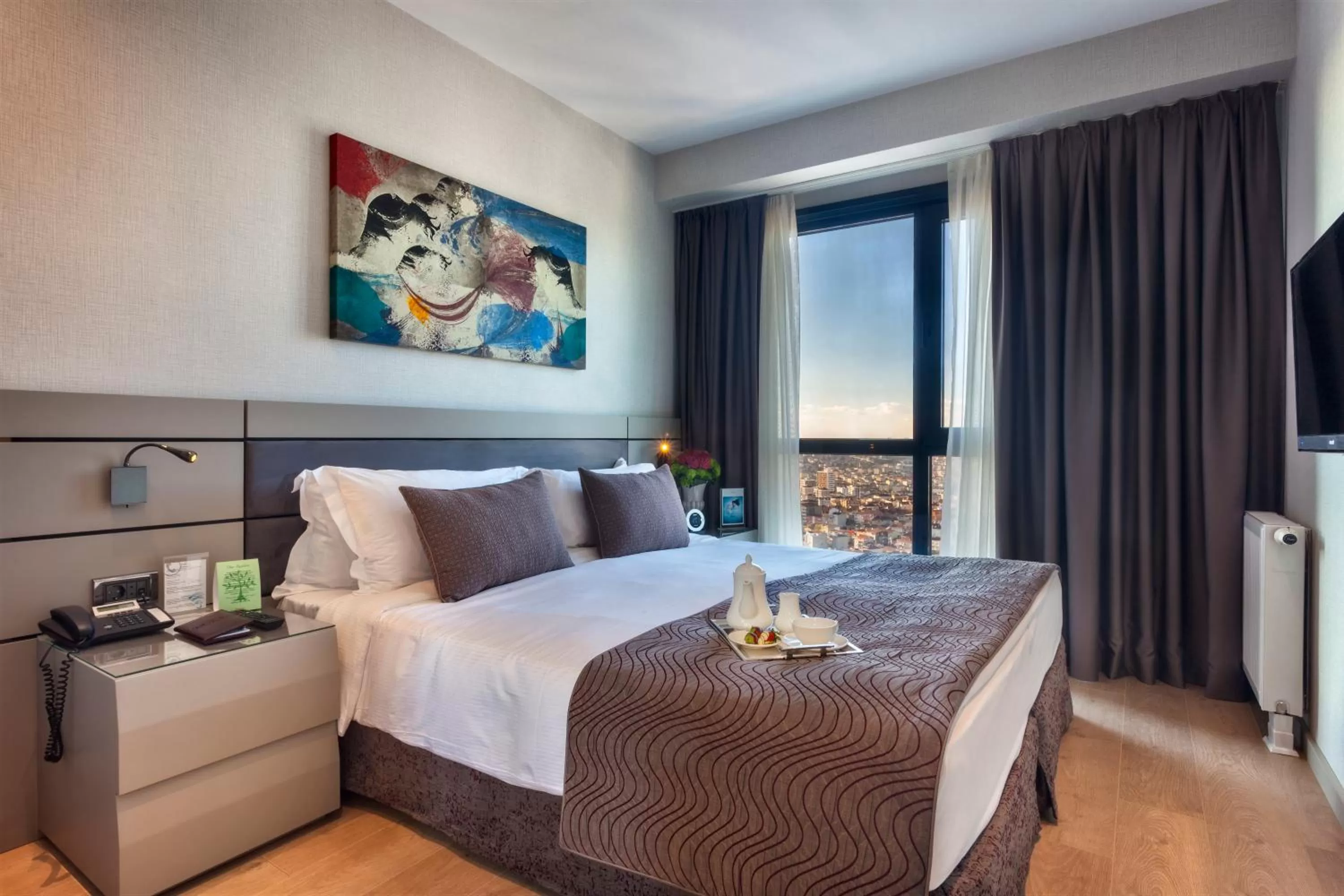 Bedroom, Bed in Fraser Place Antasya Istanbul