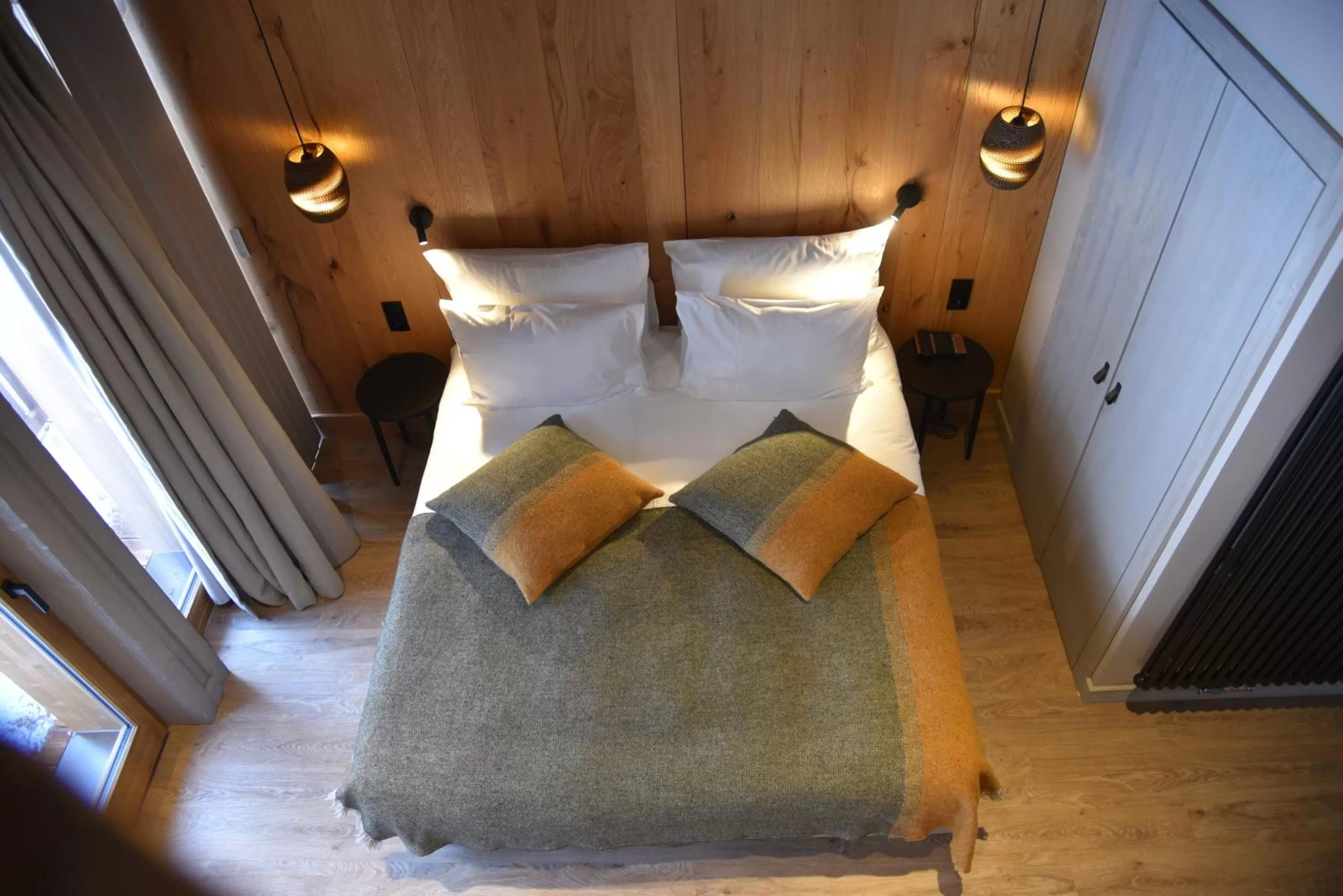 Bed in Hotel MONT-BLANC VAL D'ISERE