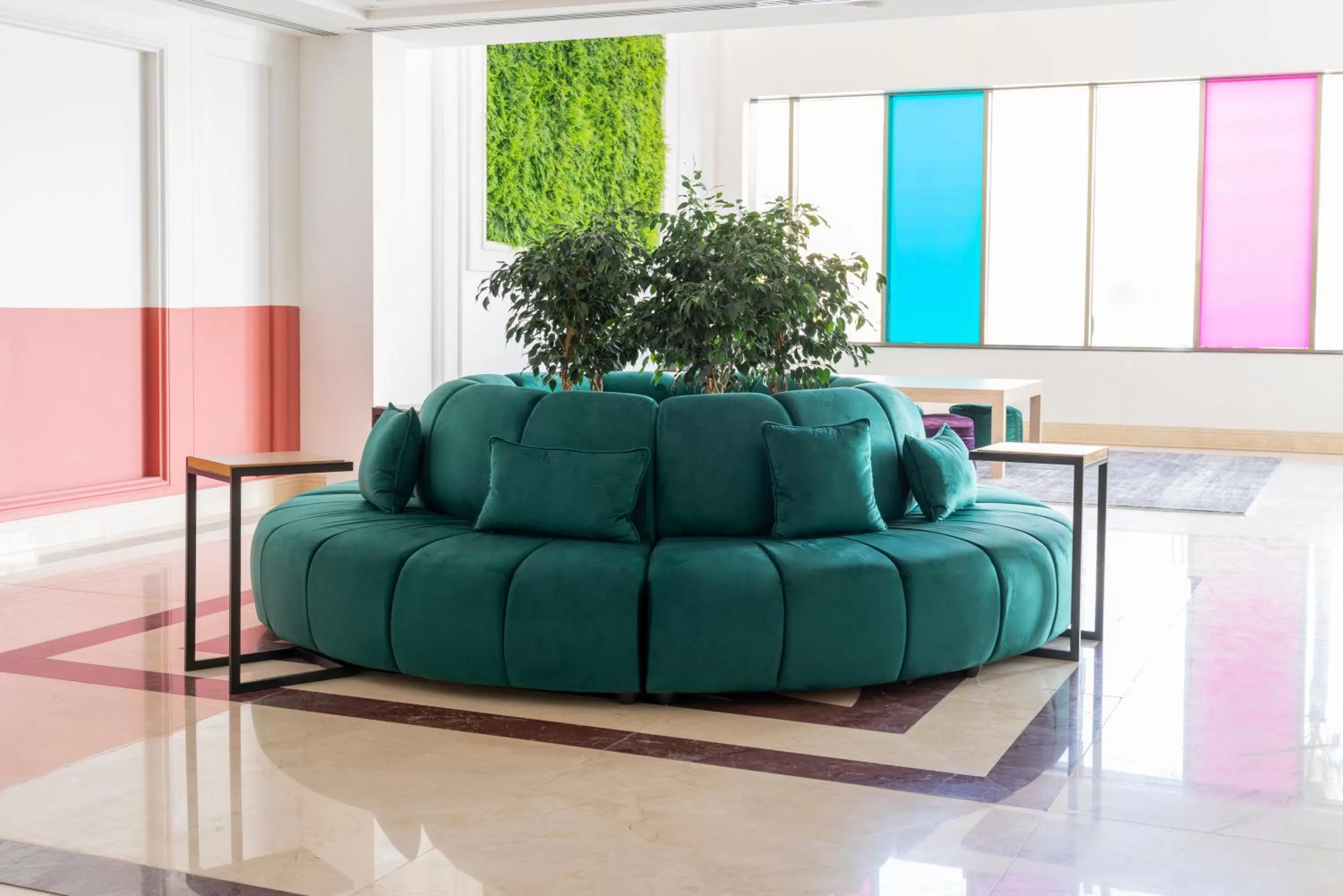 Seating area in Dara Qurtubah Hotel