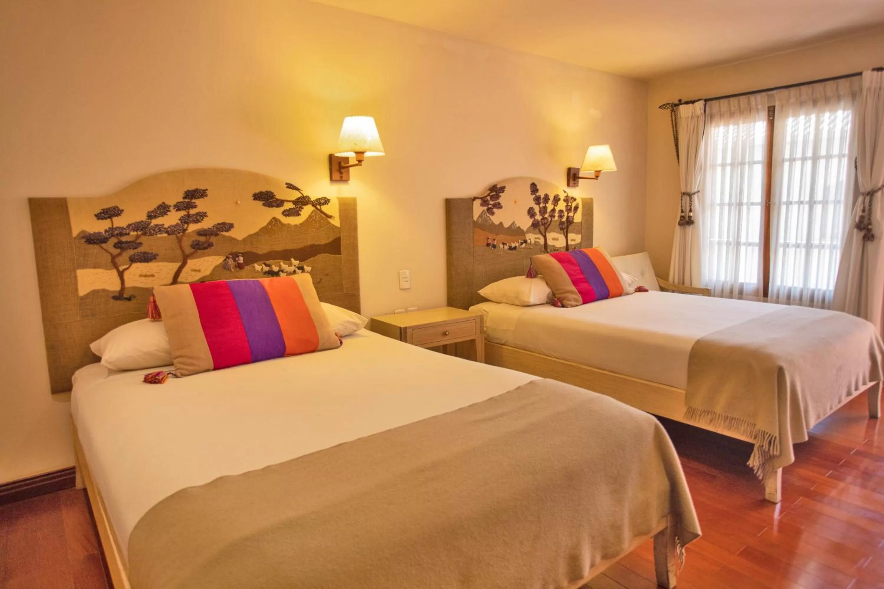 Bed in Hotel Rosario La Paz