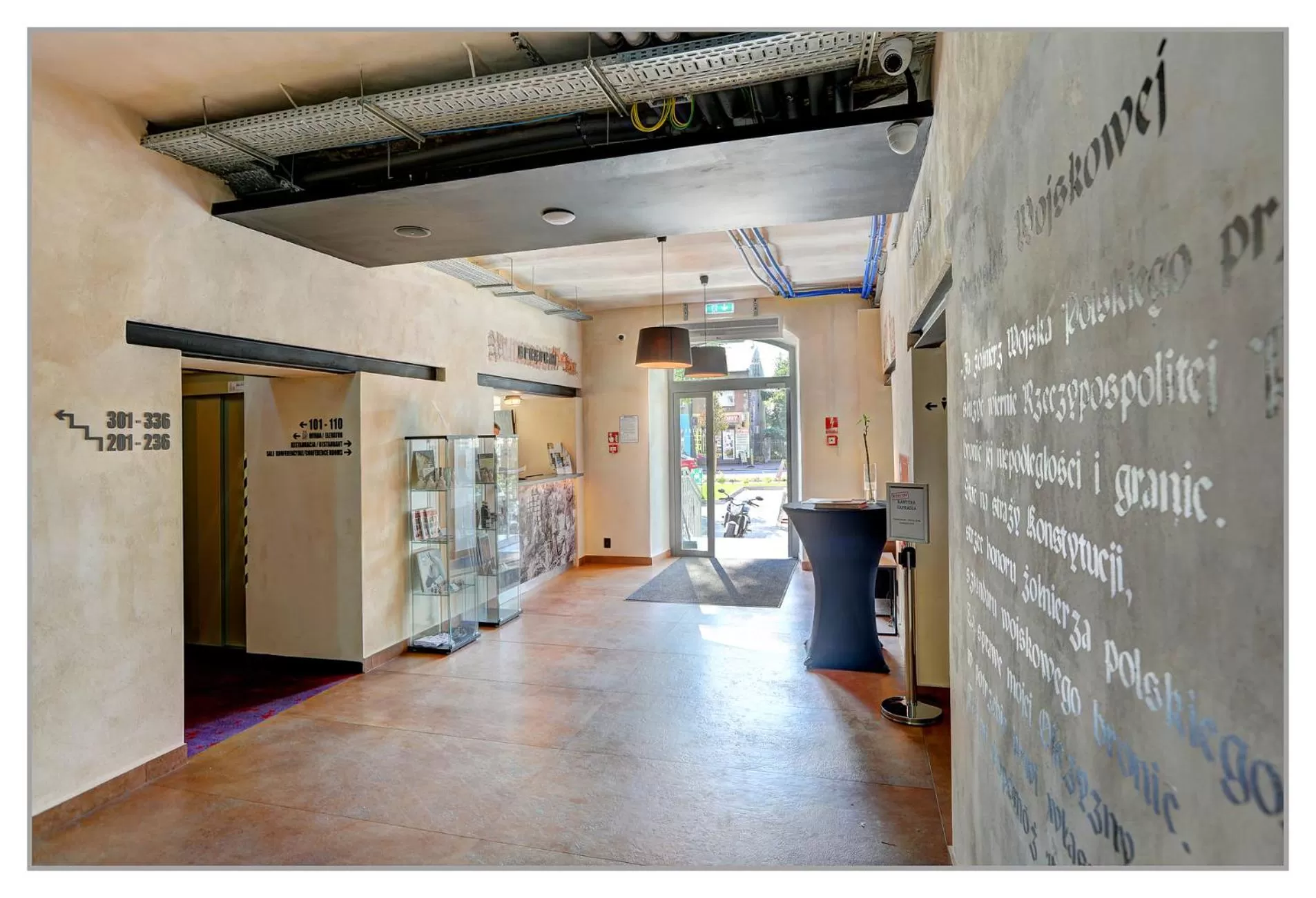 Lobby or reception in Koszary Arche Hotel