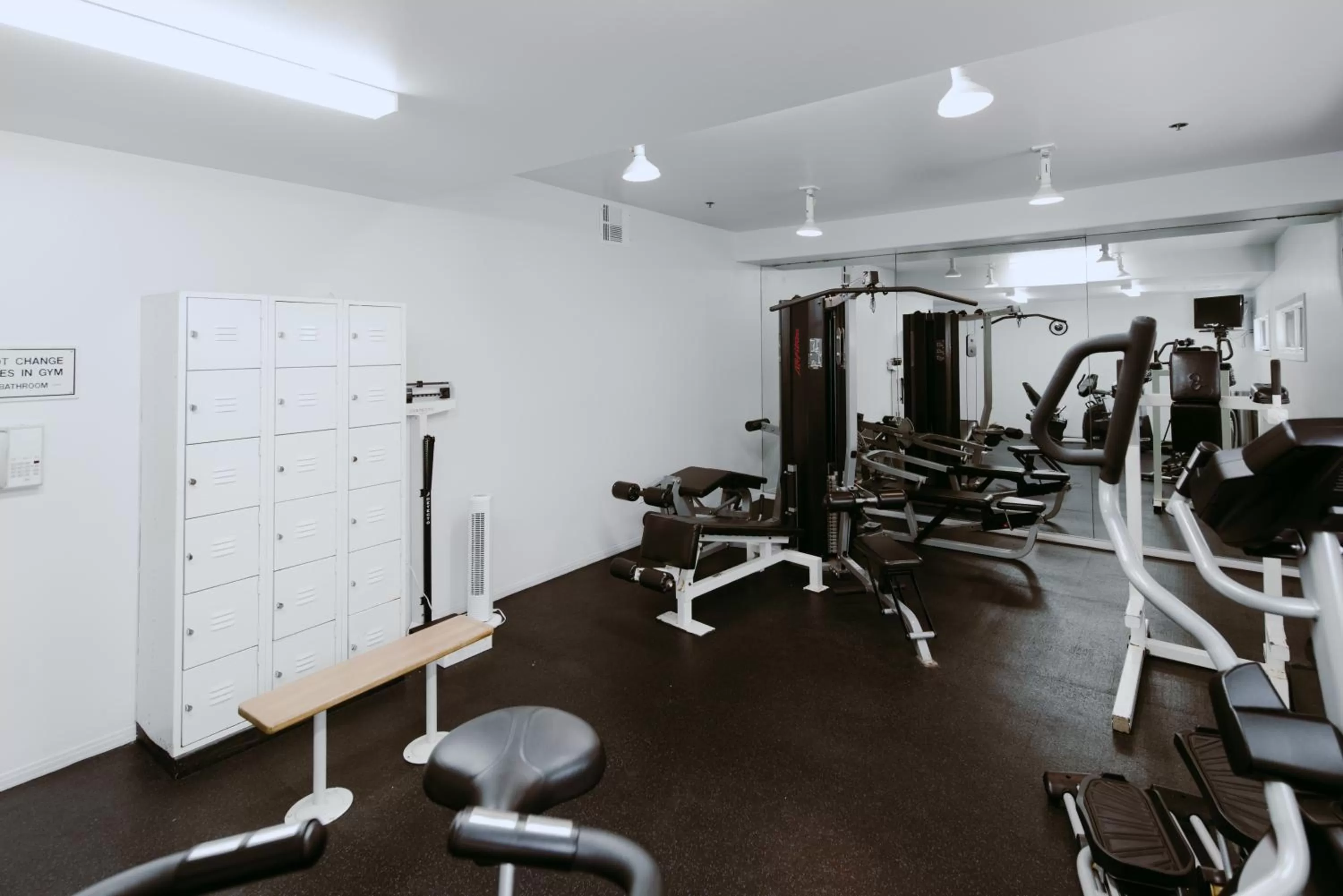 Fitness centre/facilities in Tamarack Beach Hotel