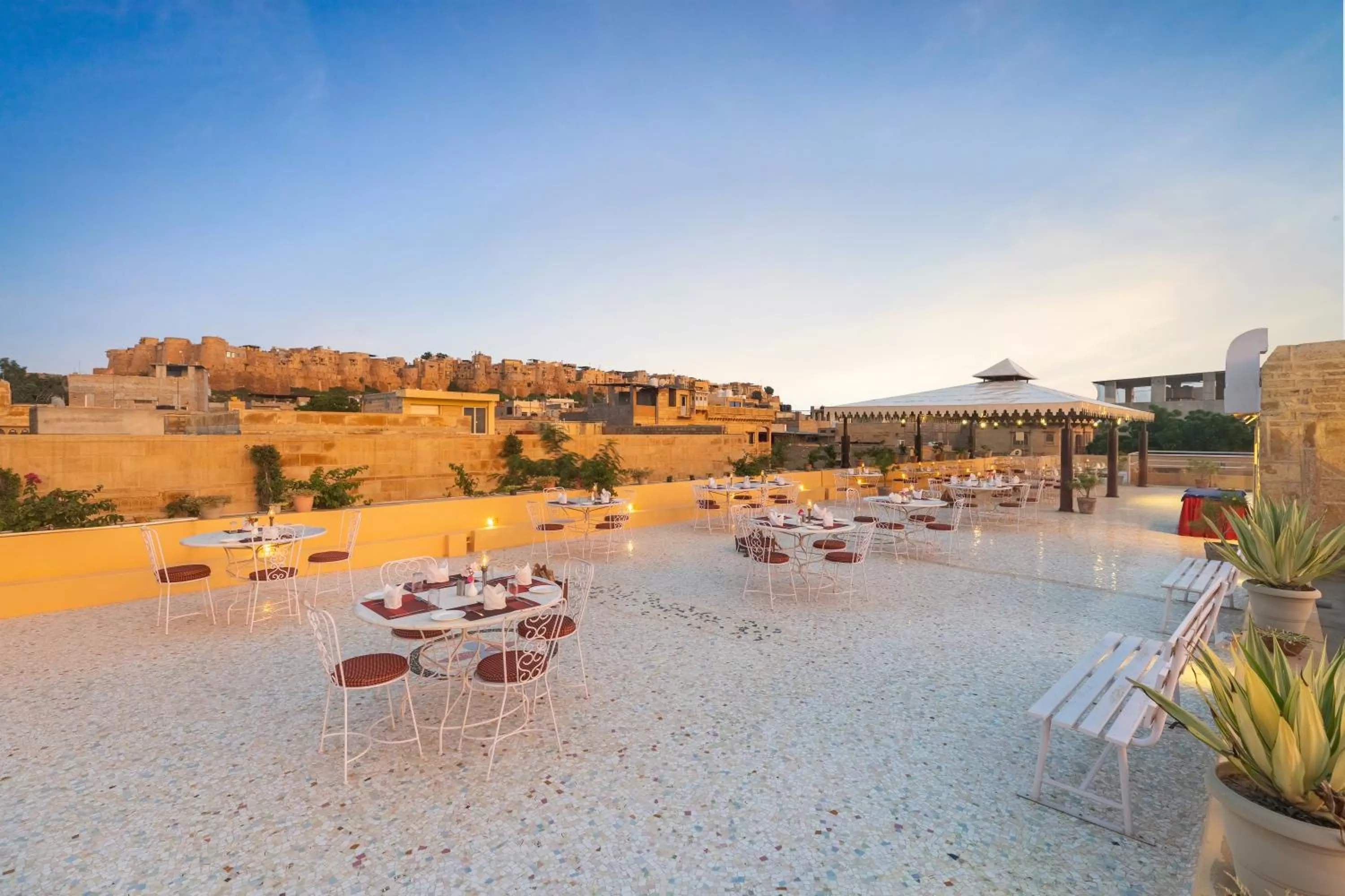 Restaurant/places to eat in WelcomHeritage Mandir Palace