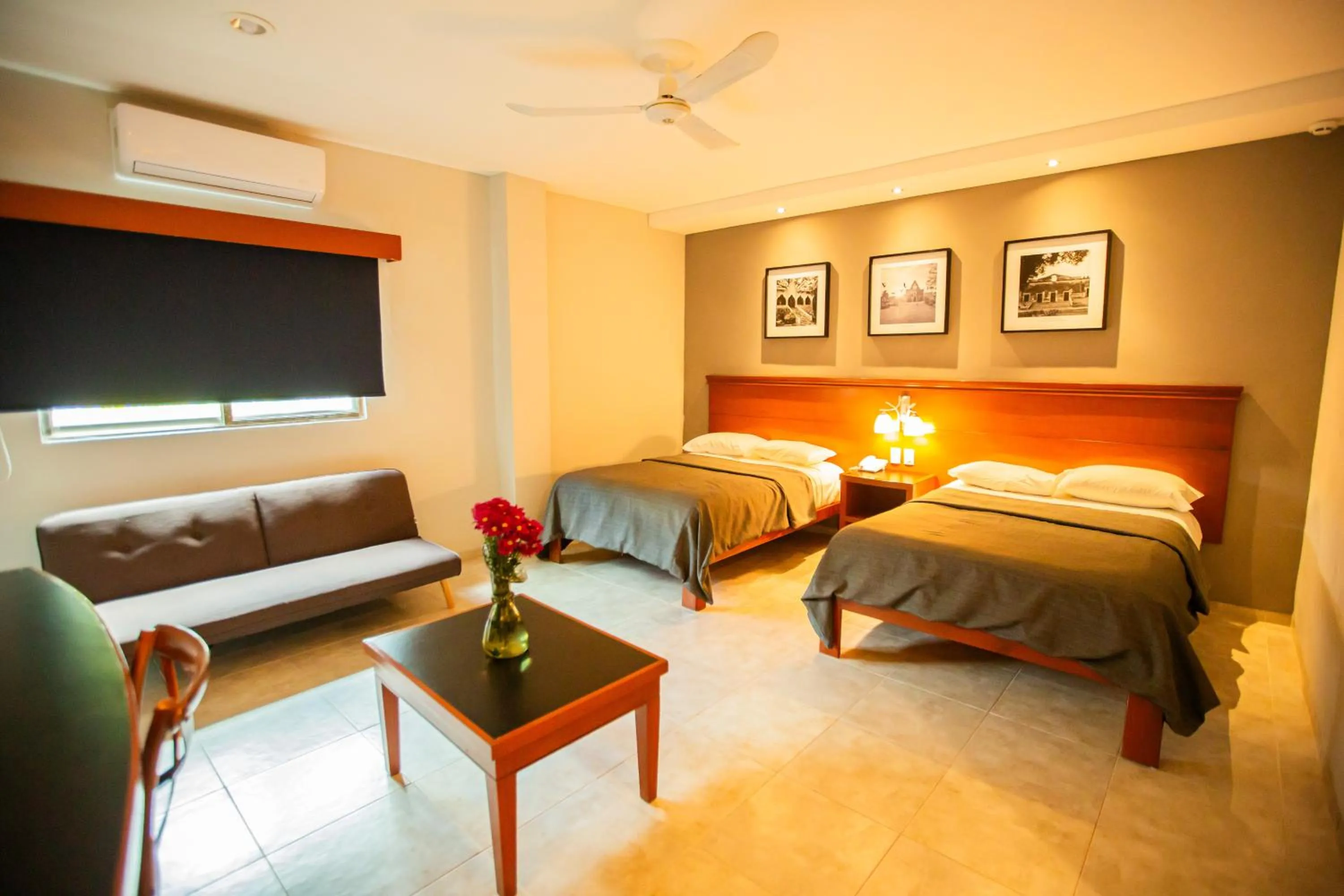 Bed in Hotel Nacional Merida