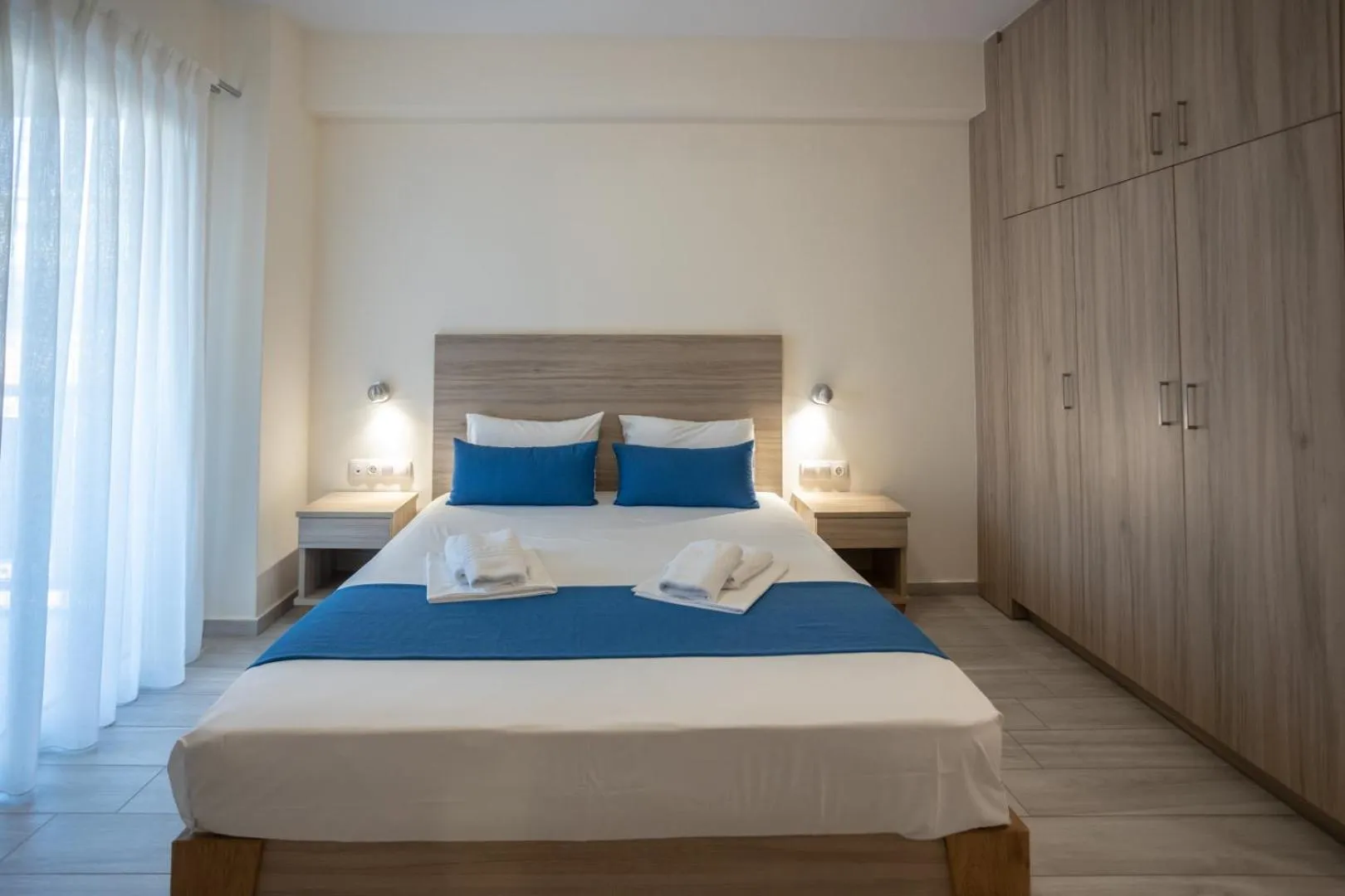 Photo of the whole room, Bed in Ilian Beach & Apartments