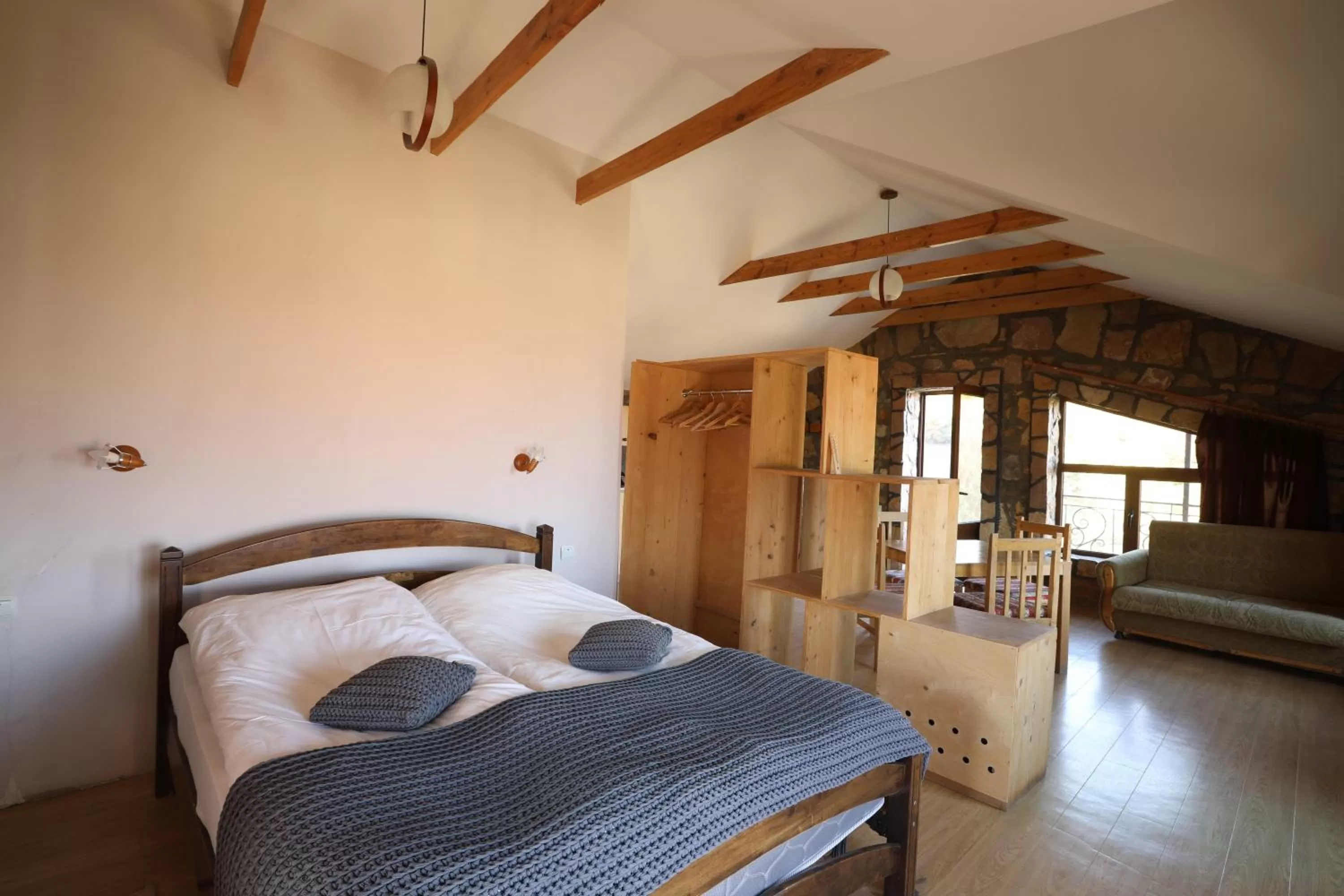 Decorative detail, Bed in Apaga Resort