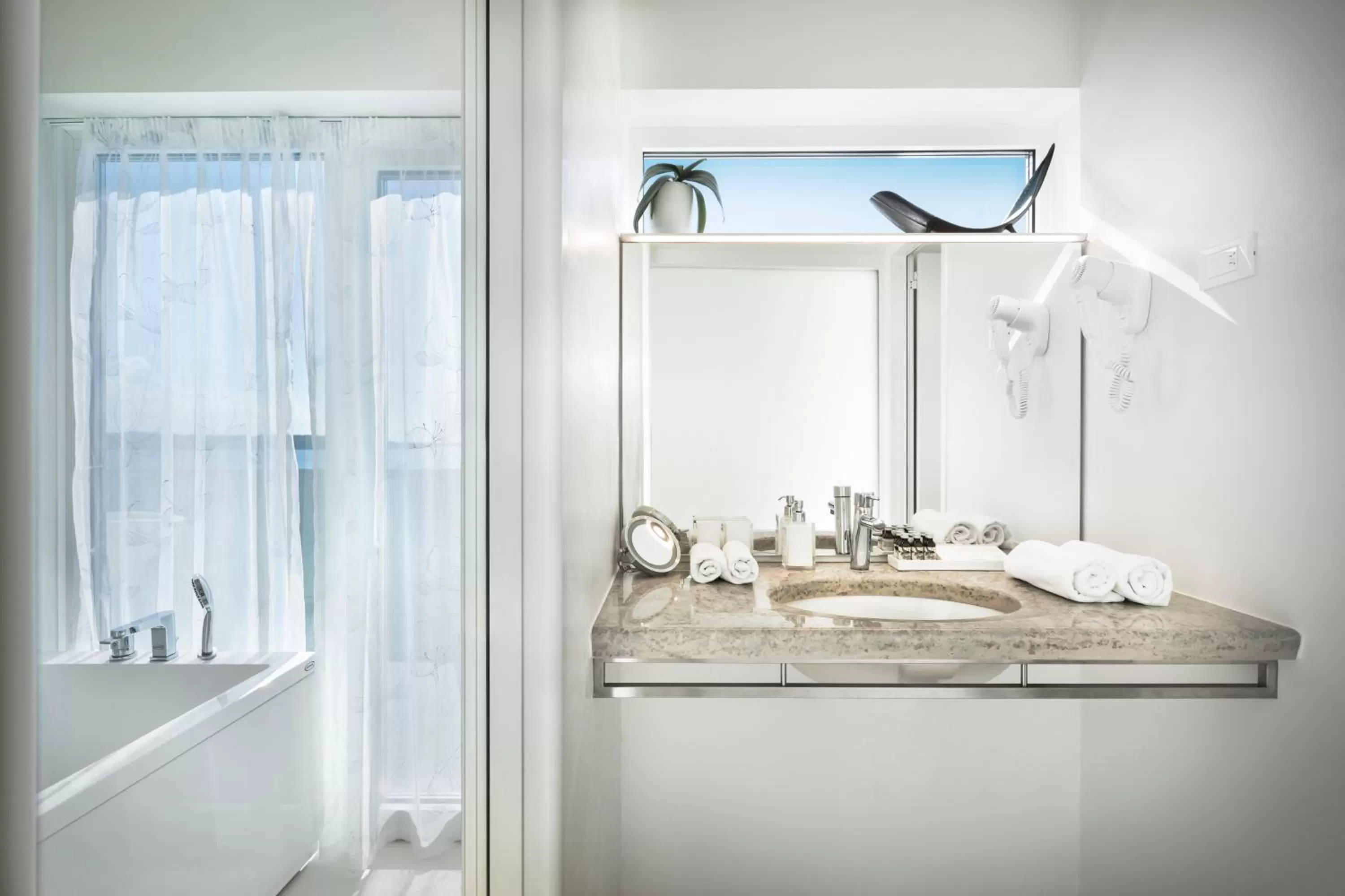 Bathroom in RIVALMARE BEACH Boutique Hotel