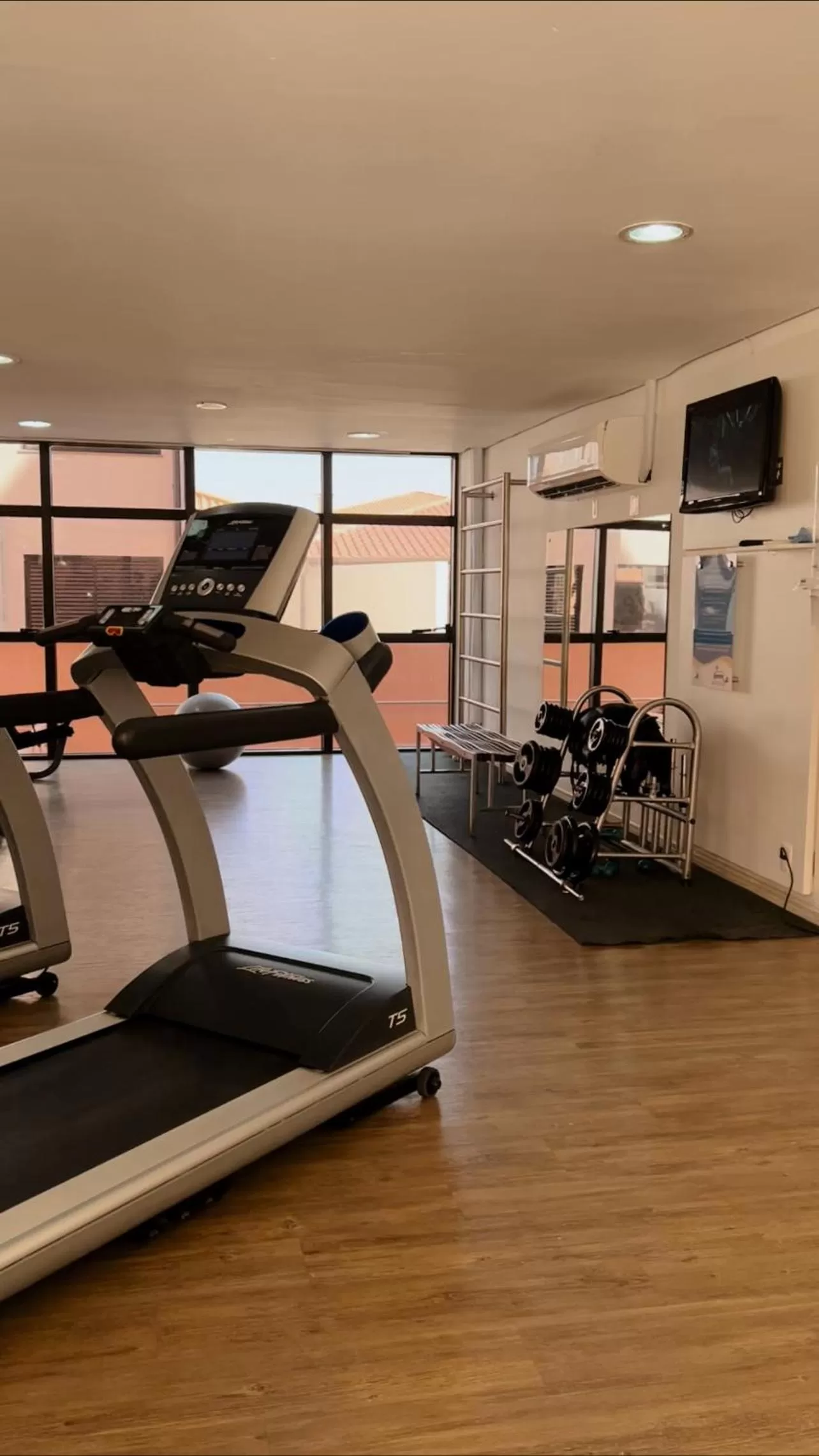 Fitness centre/facilities in Jurerê Beach Village - Studio Vista Mar