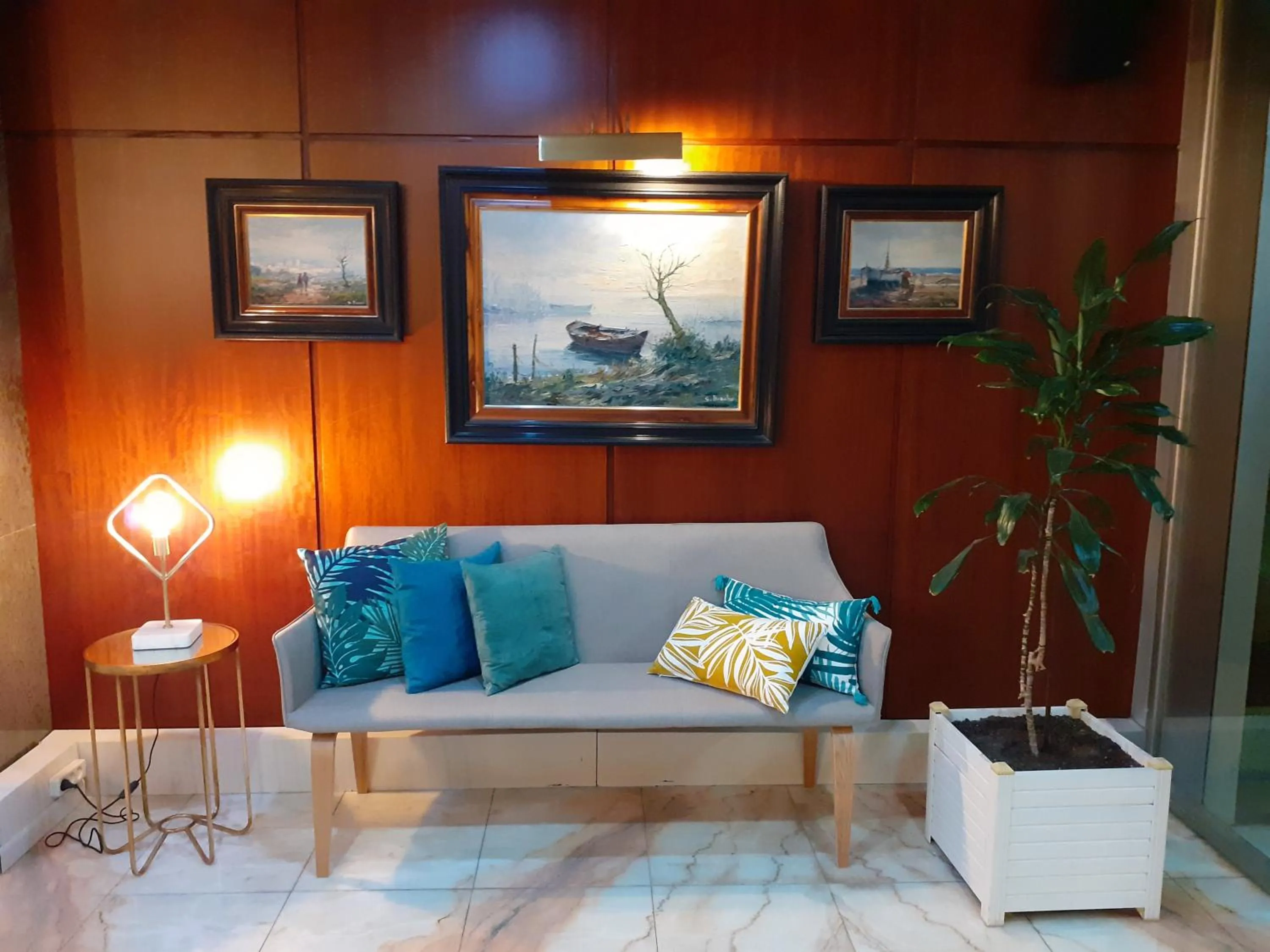 Lobby or reception in Hotel Marqués de Santillana