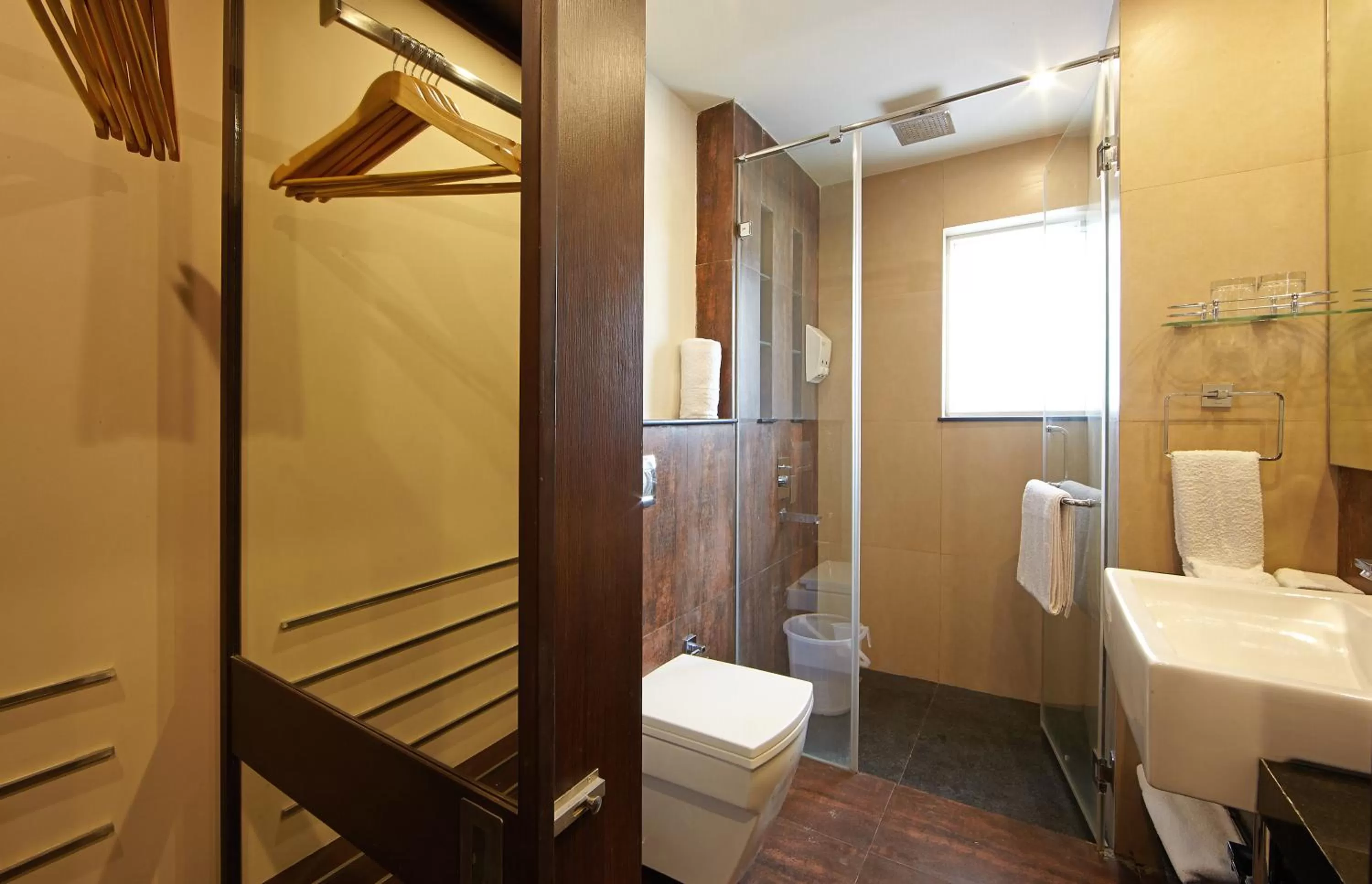 Bathroom in Golden Fruits Business Suites