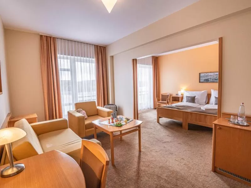 Photo of the whole room, Bed in Szent János Hotel