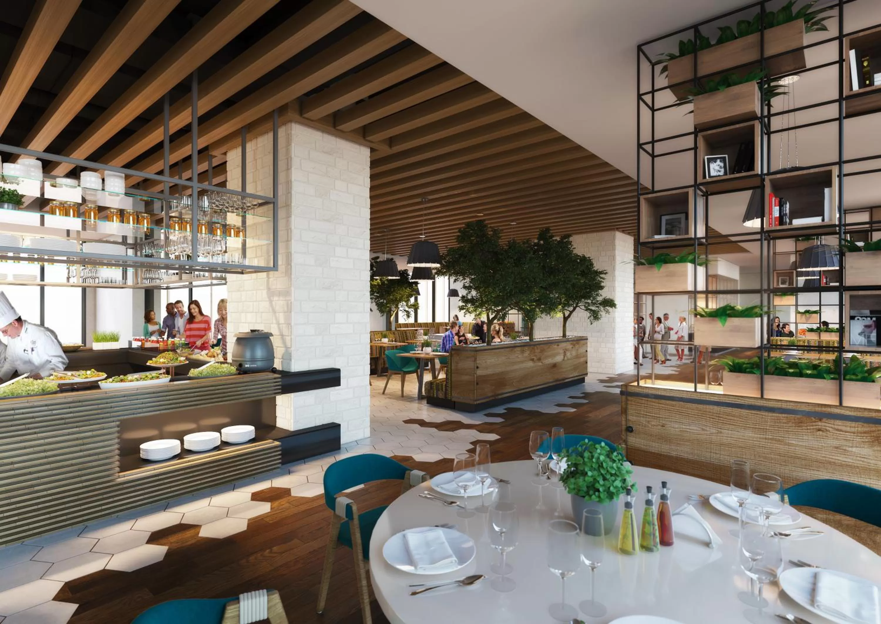 Restaurant/places to eat in Millennium Al Barsha